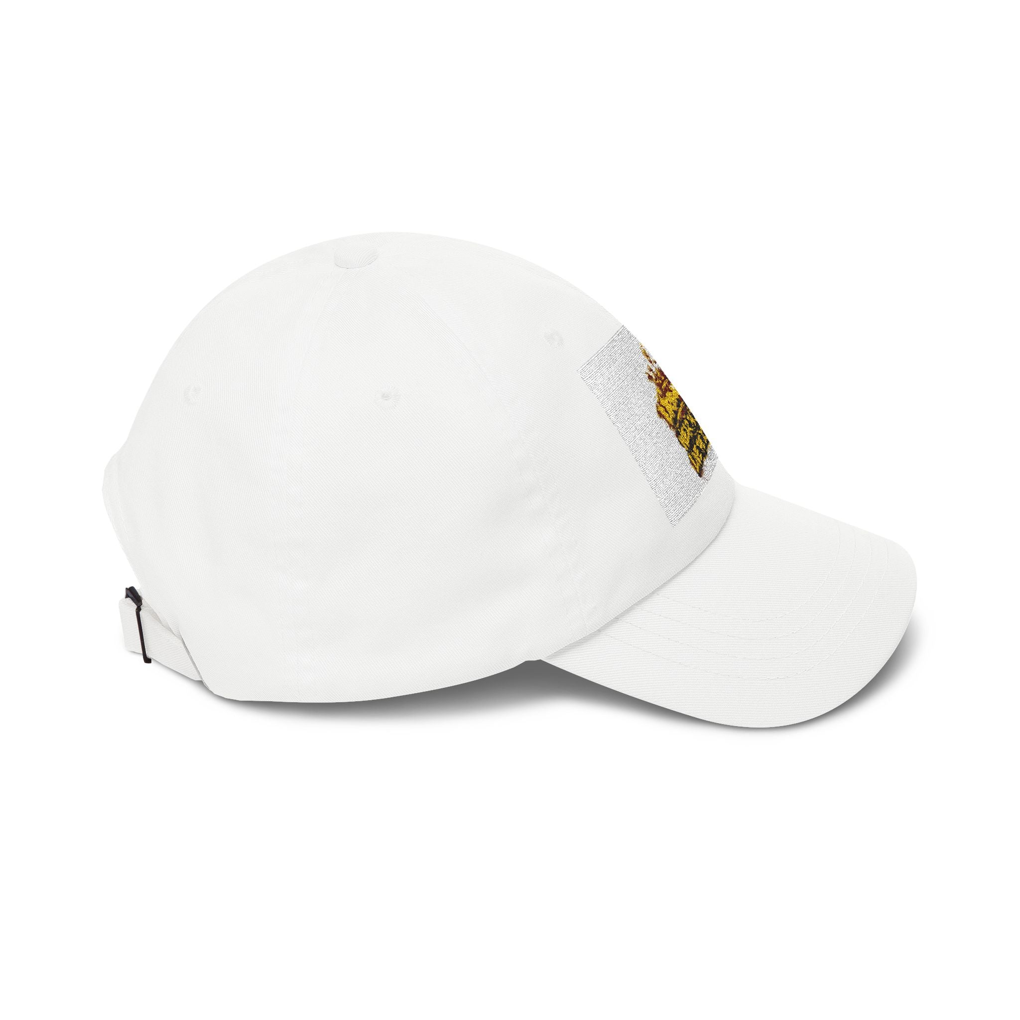 Urbanyx Classic Dad Cap — Golden Crown "Wear the City, Love the Culture" Embroidered Hat