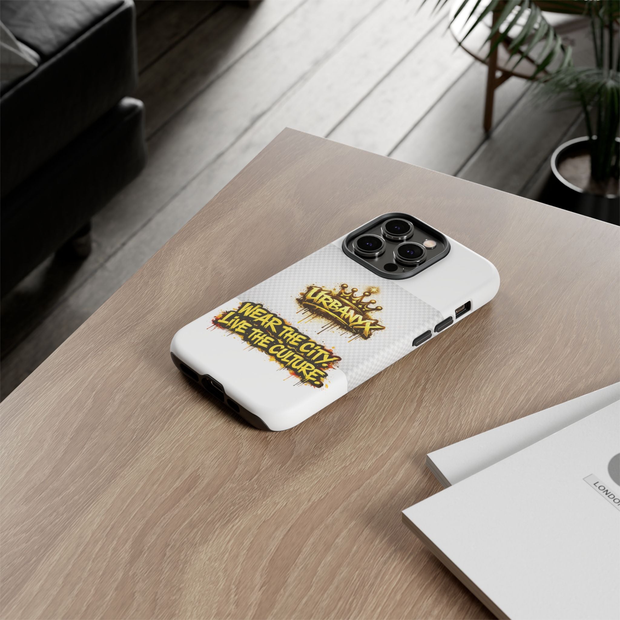 Phone Case - UrbanX Graffiti "Wear the City, Live the Culture" Protective Tough Case