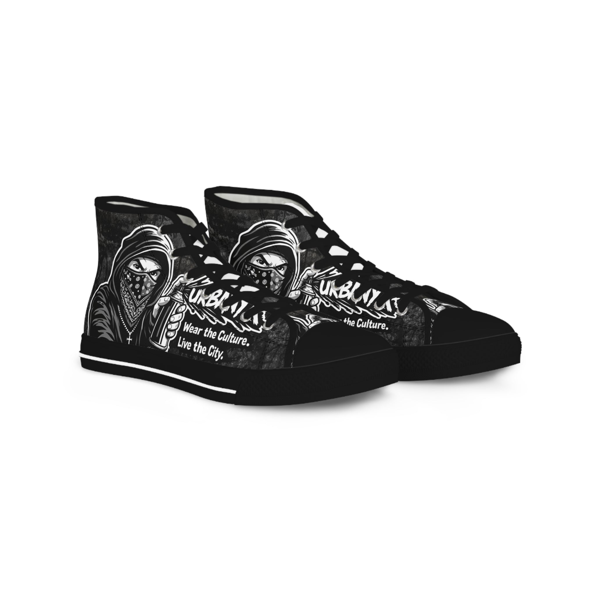 Urbanyx High Top Sneakers — Urban Reaper Streetwear Design