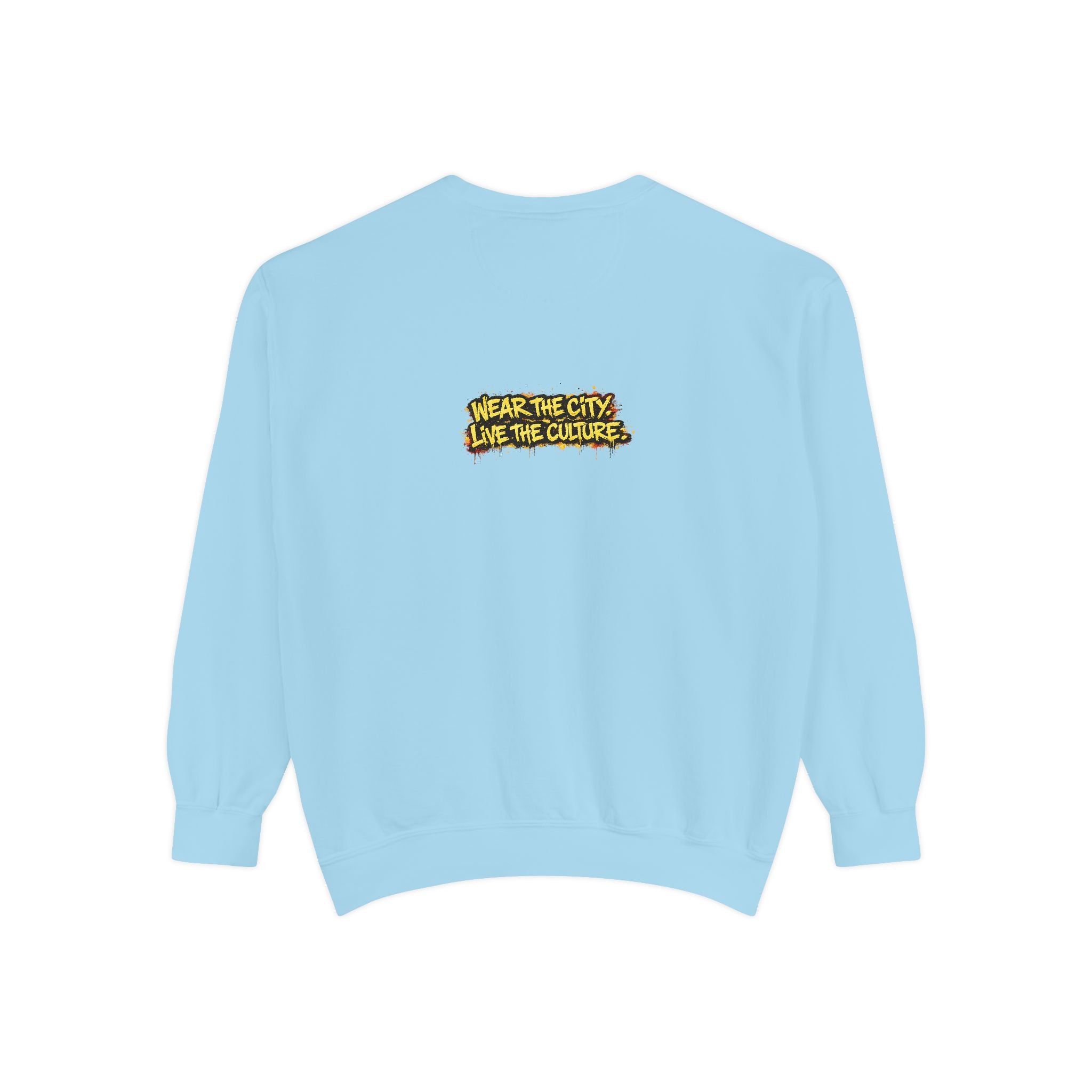 Urbanyx City Crewneck Sweatshirt — "Wear The City, Like The Culture" Graphic
