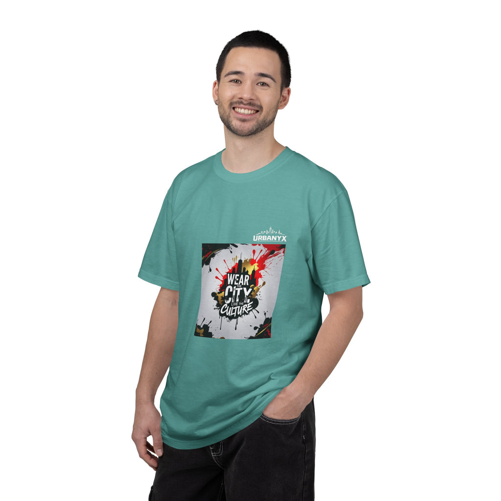 UrbanyX City Culture Splash T-Shirt — "Wear City Culture" Graphic Tee
