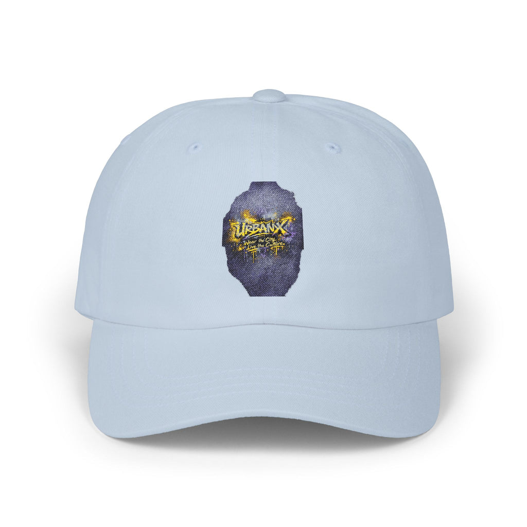 Urbanyx — Purple Glitter Jar Design "Thanks A Bunch" Embroidered Hat