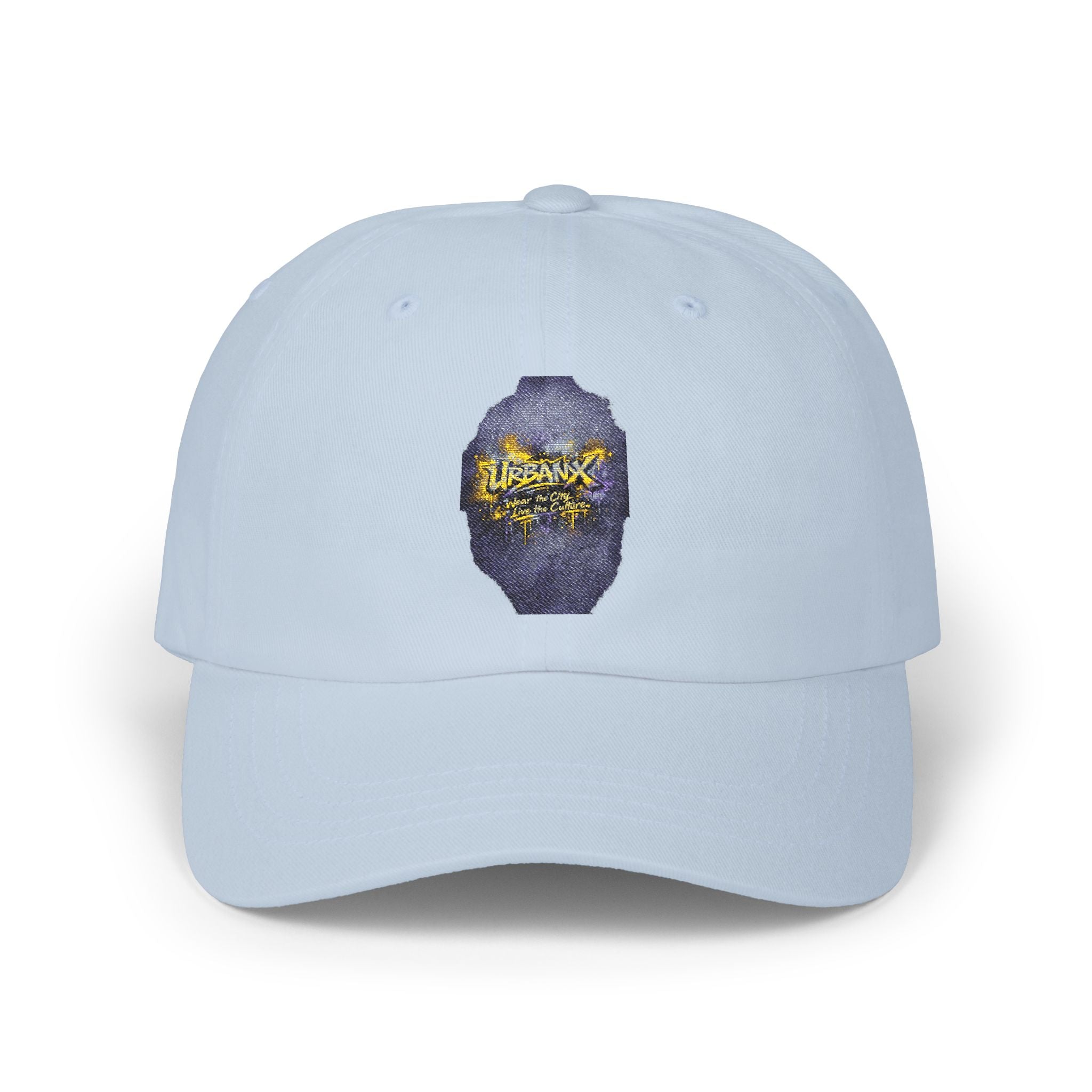 Urbanyx — Purple Glitter Jar Design "Thanks A Bunch" Embroidered Hat