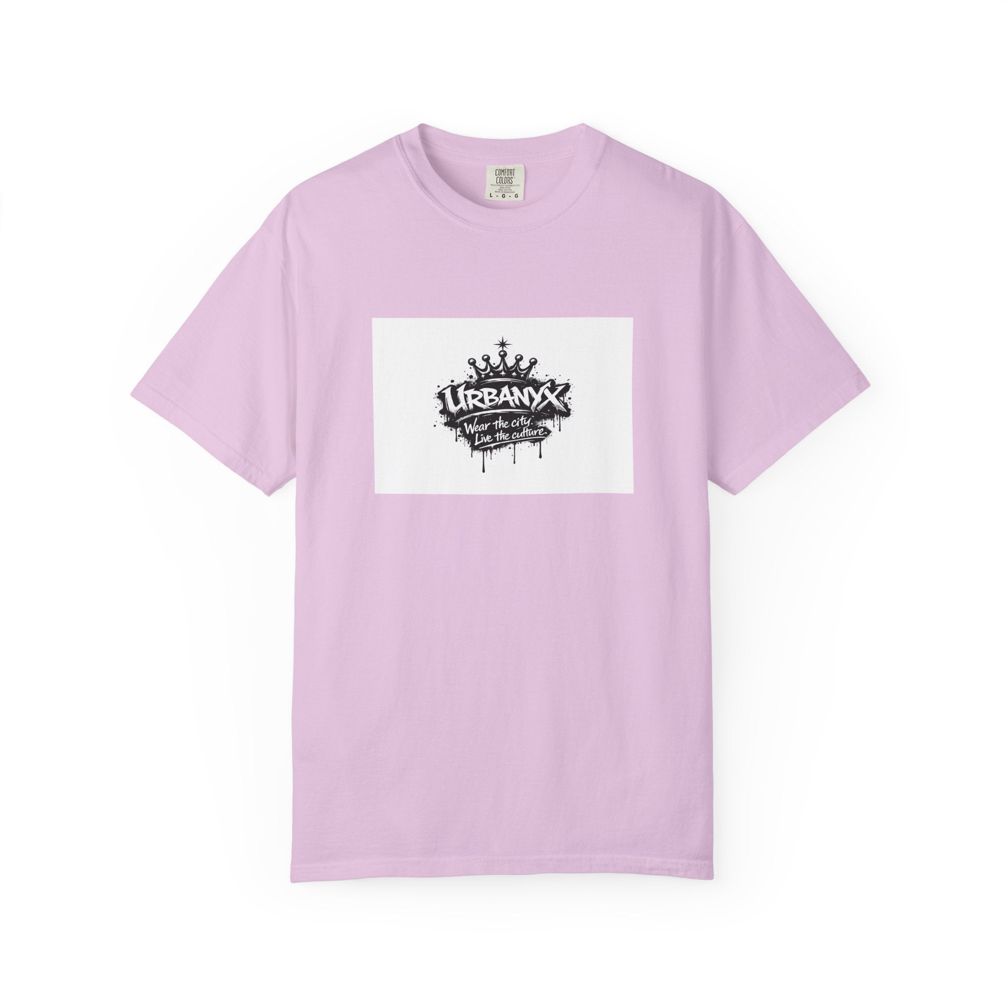 Urban Crown Graphic T-Shirt — "URBANYC" Distressed Logo Tee