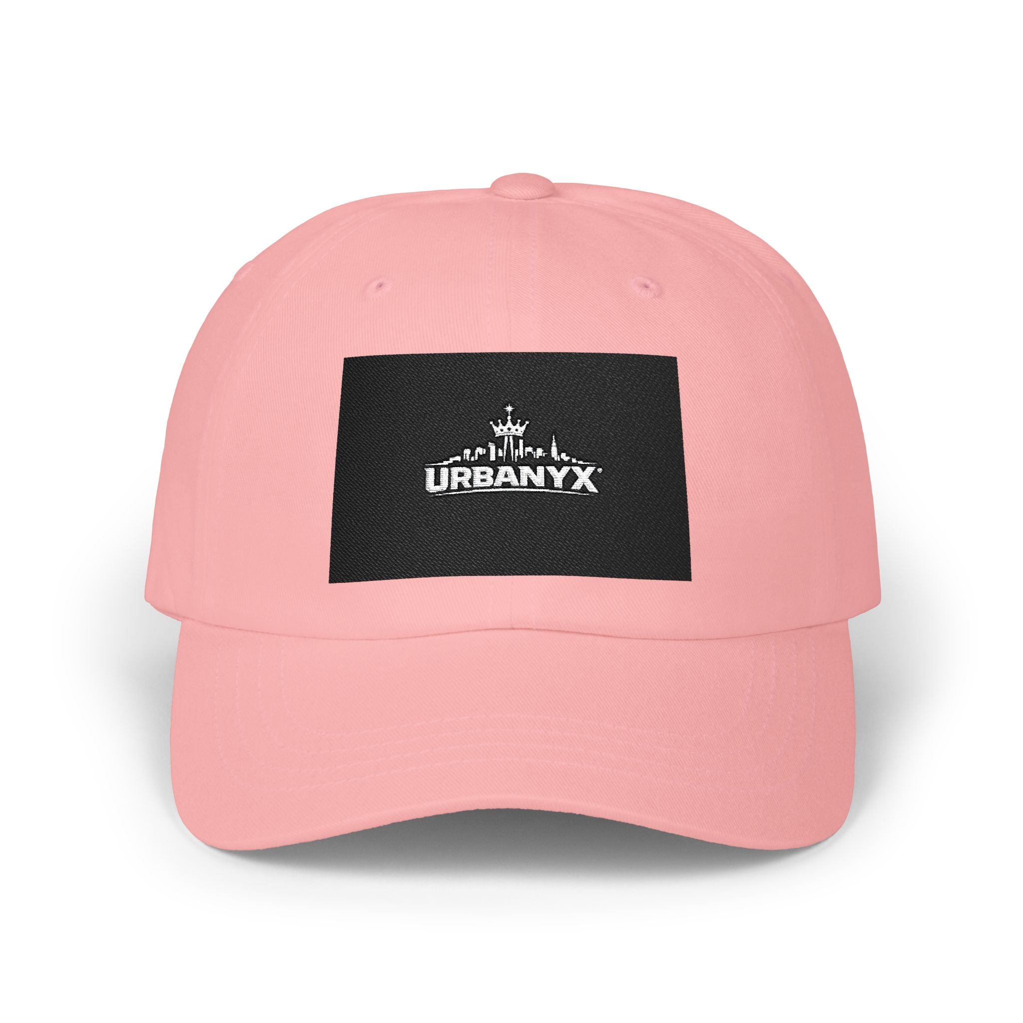 Classic Dad Cap — Urbanyx Black Logo Embroidered Baseball Hat