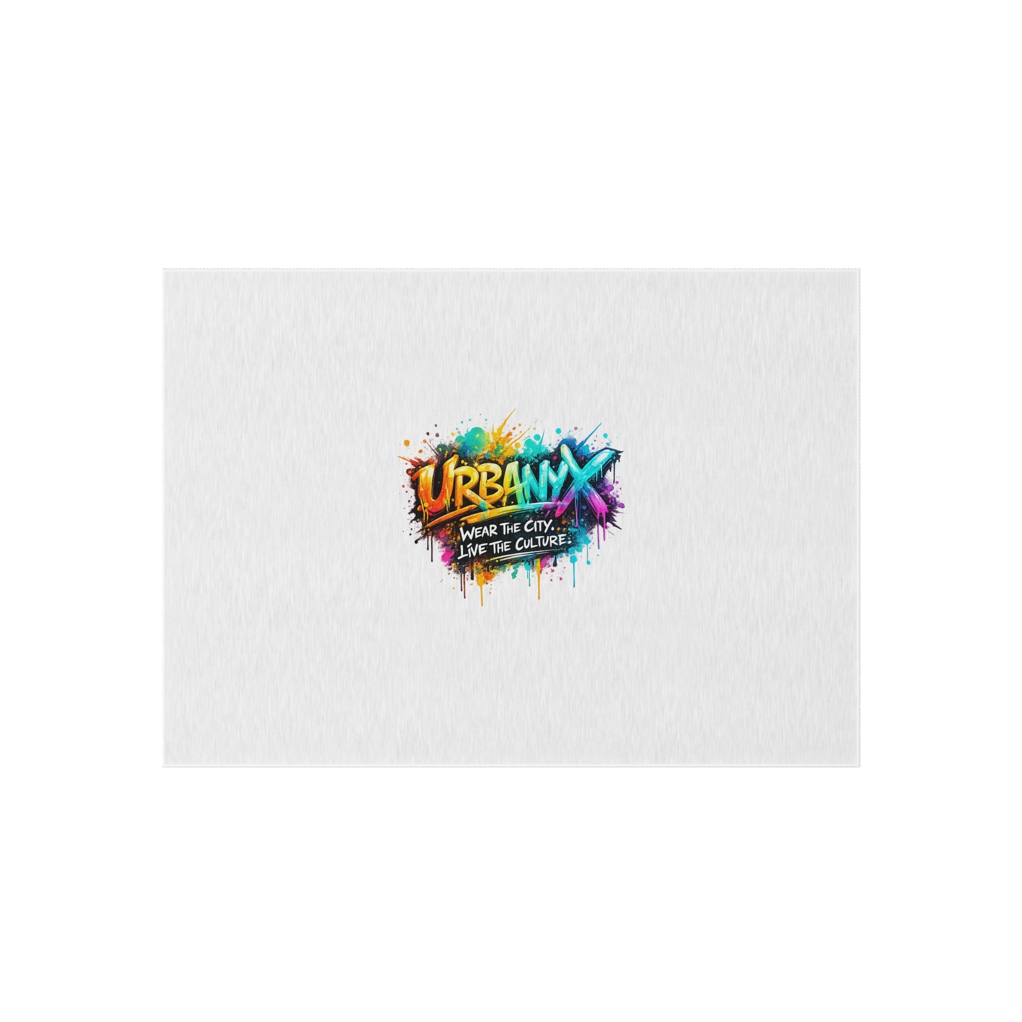 Urbanyx Graffiti Outdoor Rug — Colorful Street Art Doormat