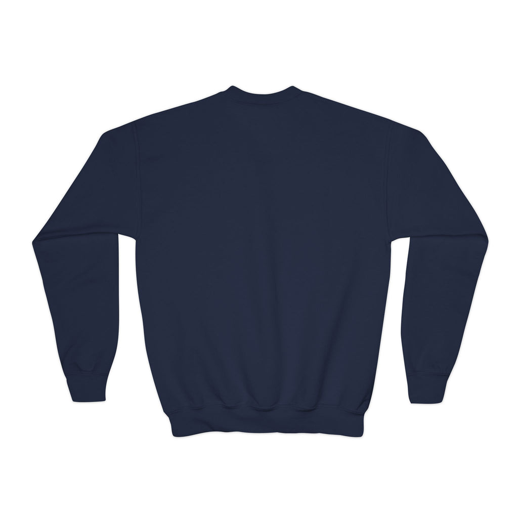 Urbanyx Youth Crewneck Sweatshirt — 'Urban Vibes' Colorful Graffiti Logo