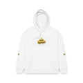 Urbanyx Crown Graffiti Hoodie — "Wear the City, Live the Culture" Organic Relaxed Sweatshirt
