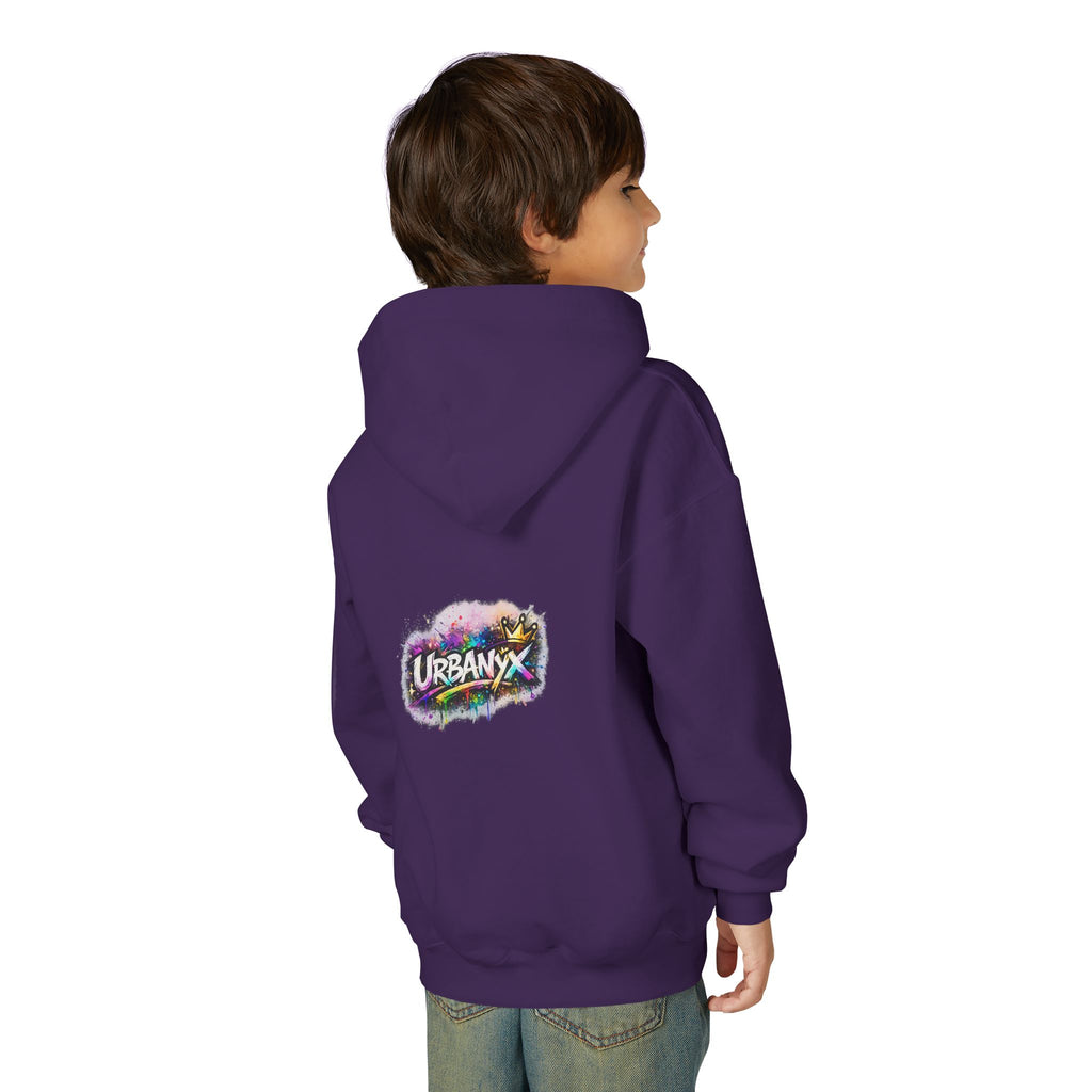 Urbanyx Youth Hoodie with Urban Graffiti 'UrbanX' Logo