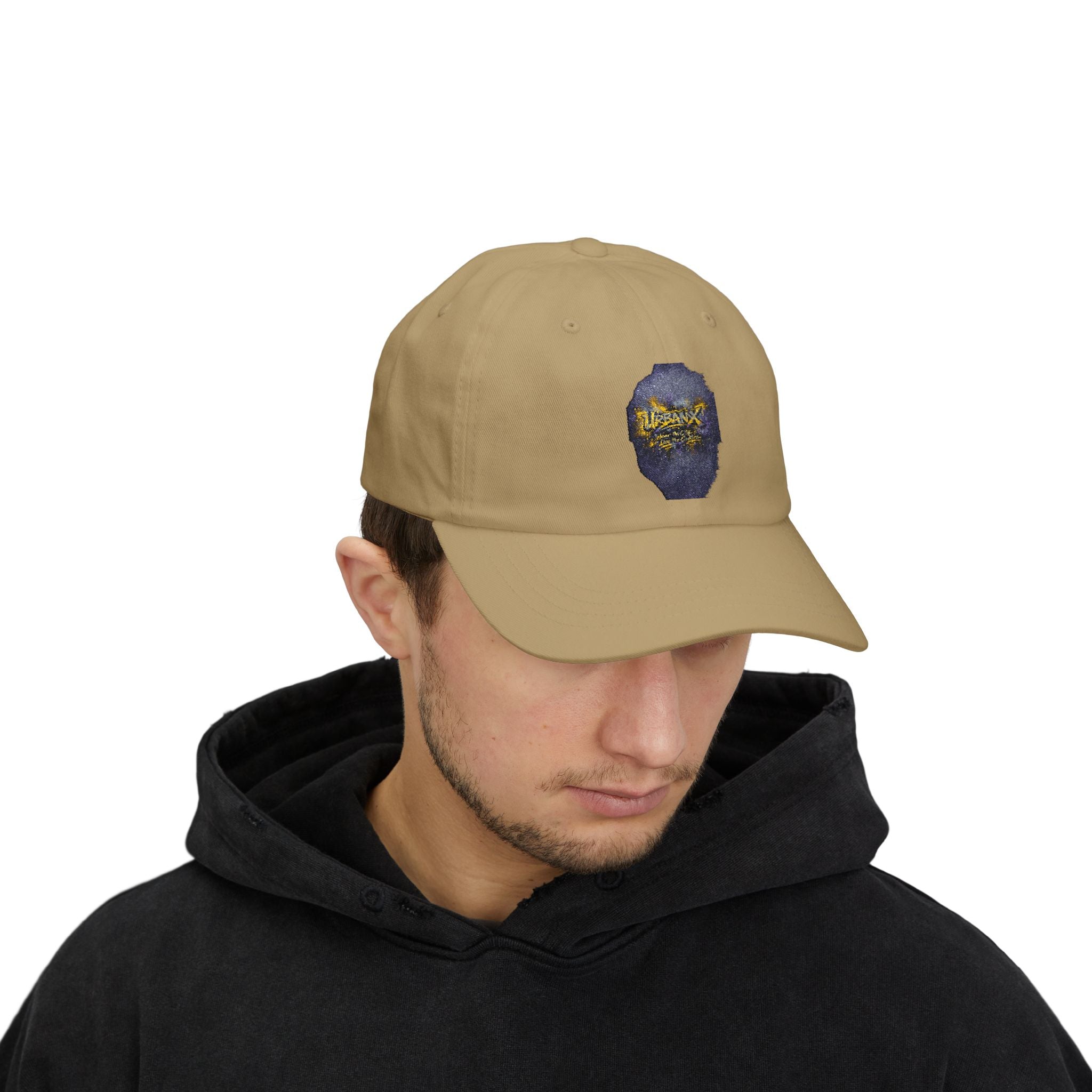 Urbanyx — Purple Glitter Jar Design "Thanks A Bunch" Embroidered Hat