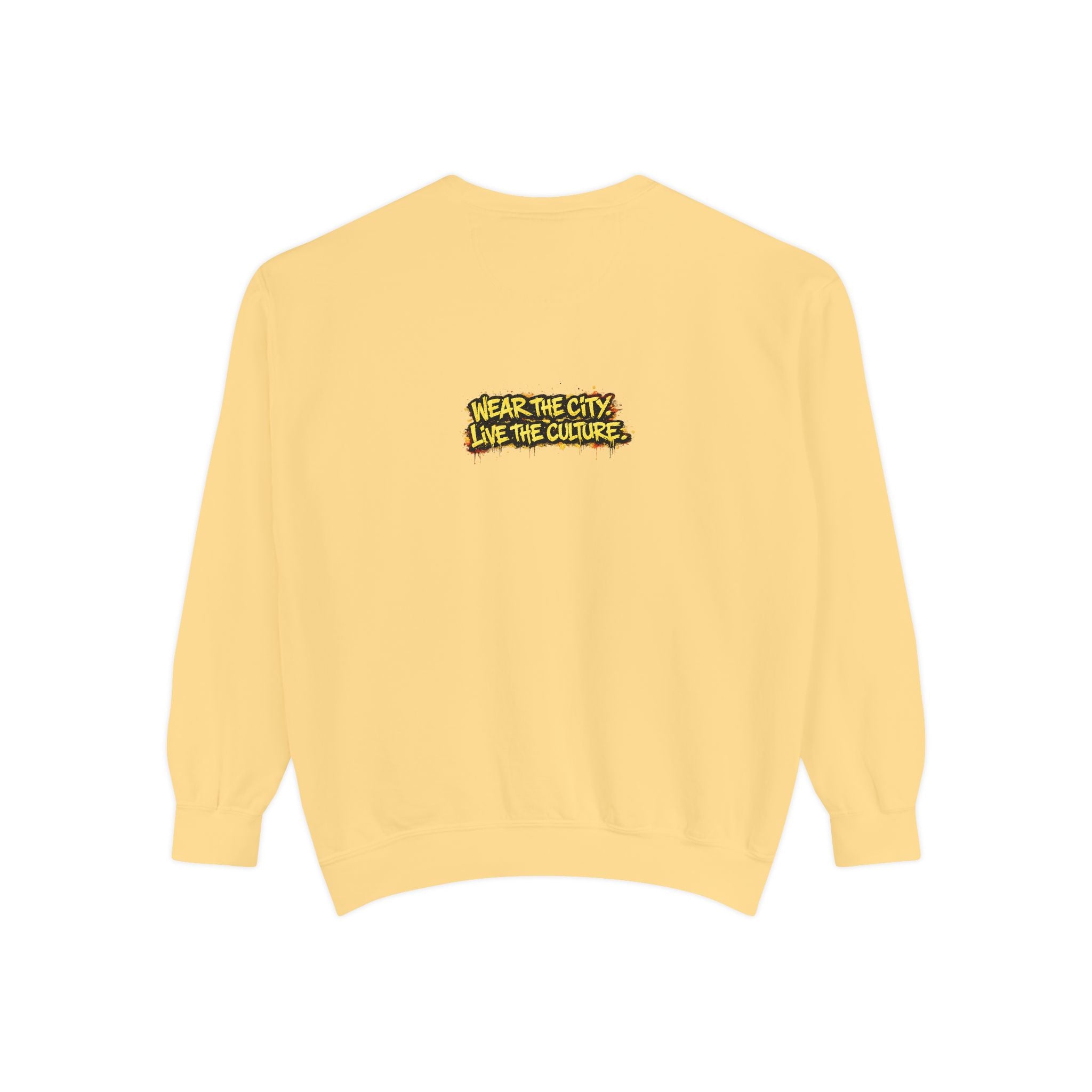 Urbanyx City Crewneck Sweatshirt — "Wear The City, Like The Culture" Graphic