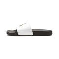 Men's Logo Slide Sandals — Removable Strap Athletic Pool Slides