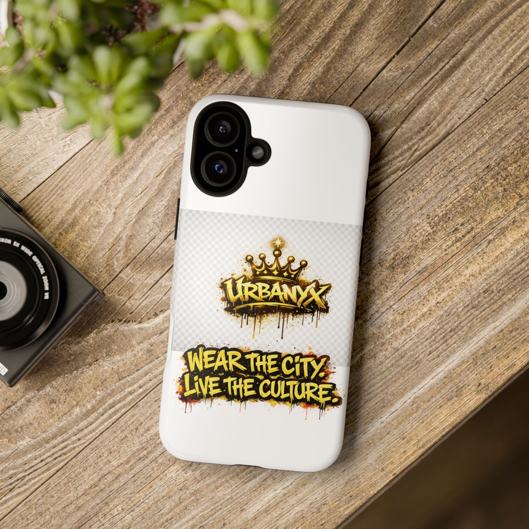 Phone Case - UrbanX Graffiti "Wear the City, Live the Culture" Protective Tough Case