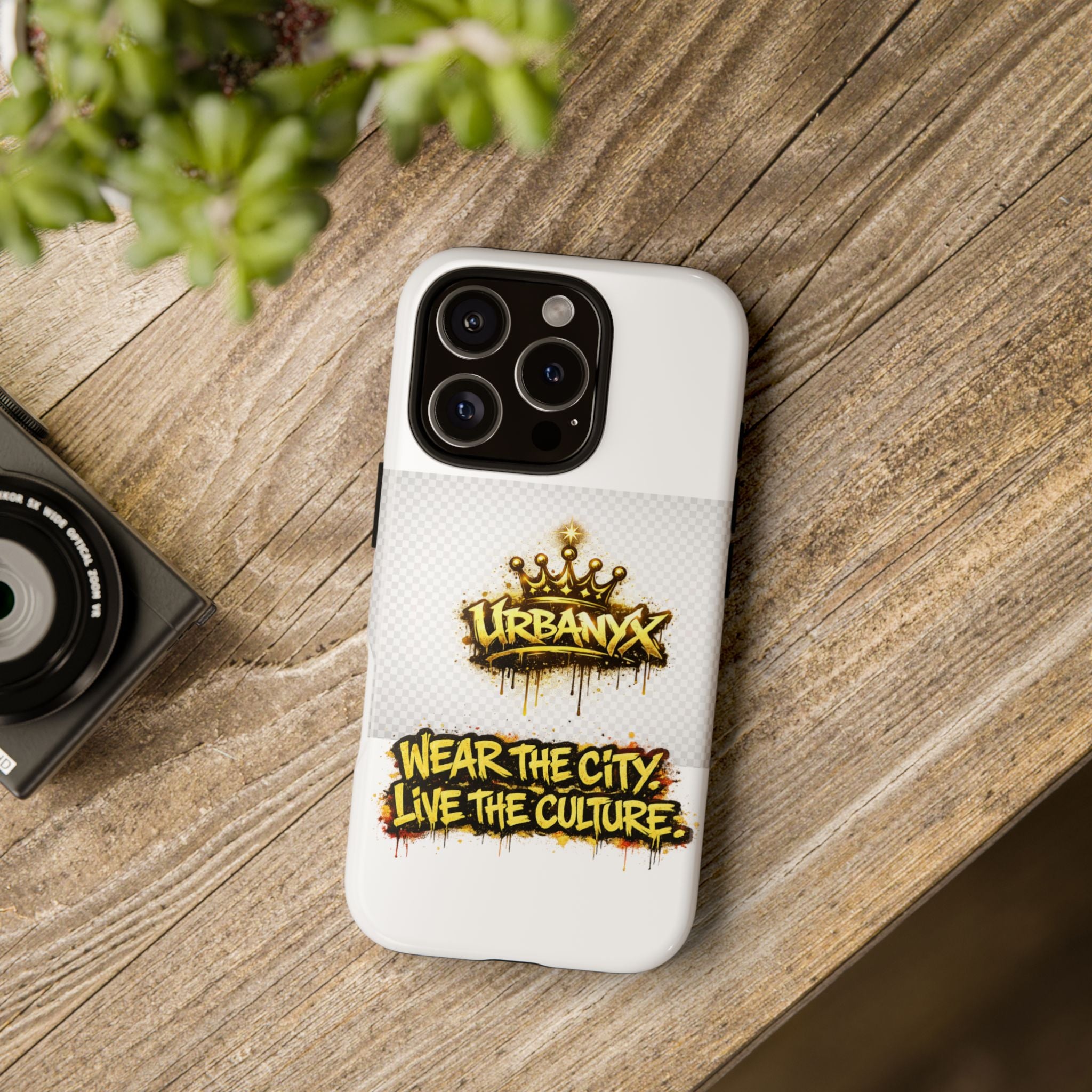 Phone Case - UrbanX Graffiti "Wear the City, Live the Culture" Protective Tough Case