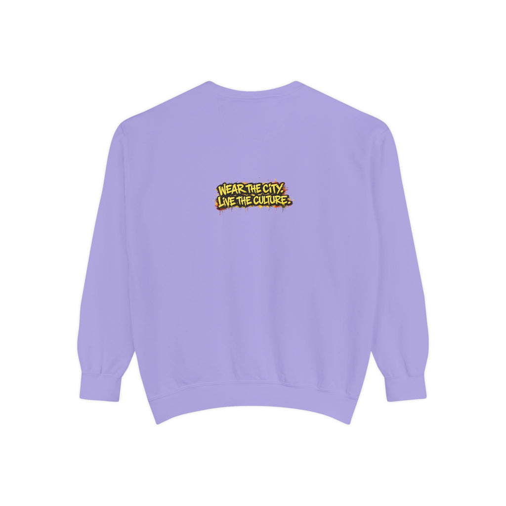 Urbanyx City Crewneck Sweatshirt — "Wear The City, Like The Culture" Graphic