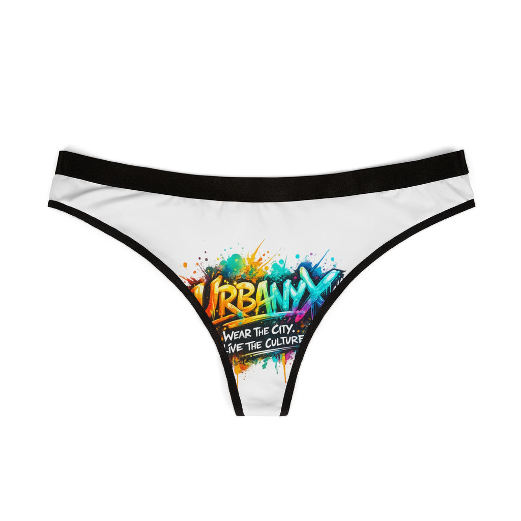 Urbanyx Graphic Thong — Urban Vibes 'Urban Mix' Graffiti Print Women's Thong
