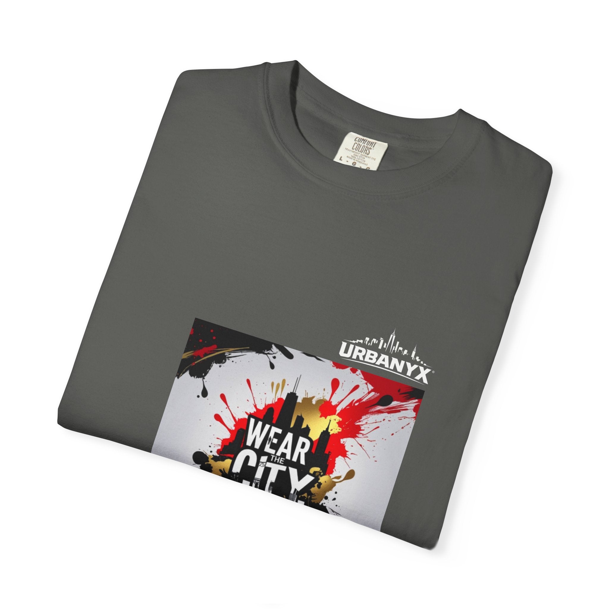 UrbanyX City Culture Splash T-Shirt — "Wear City Culture" Graphic Tee