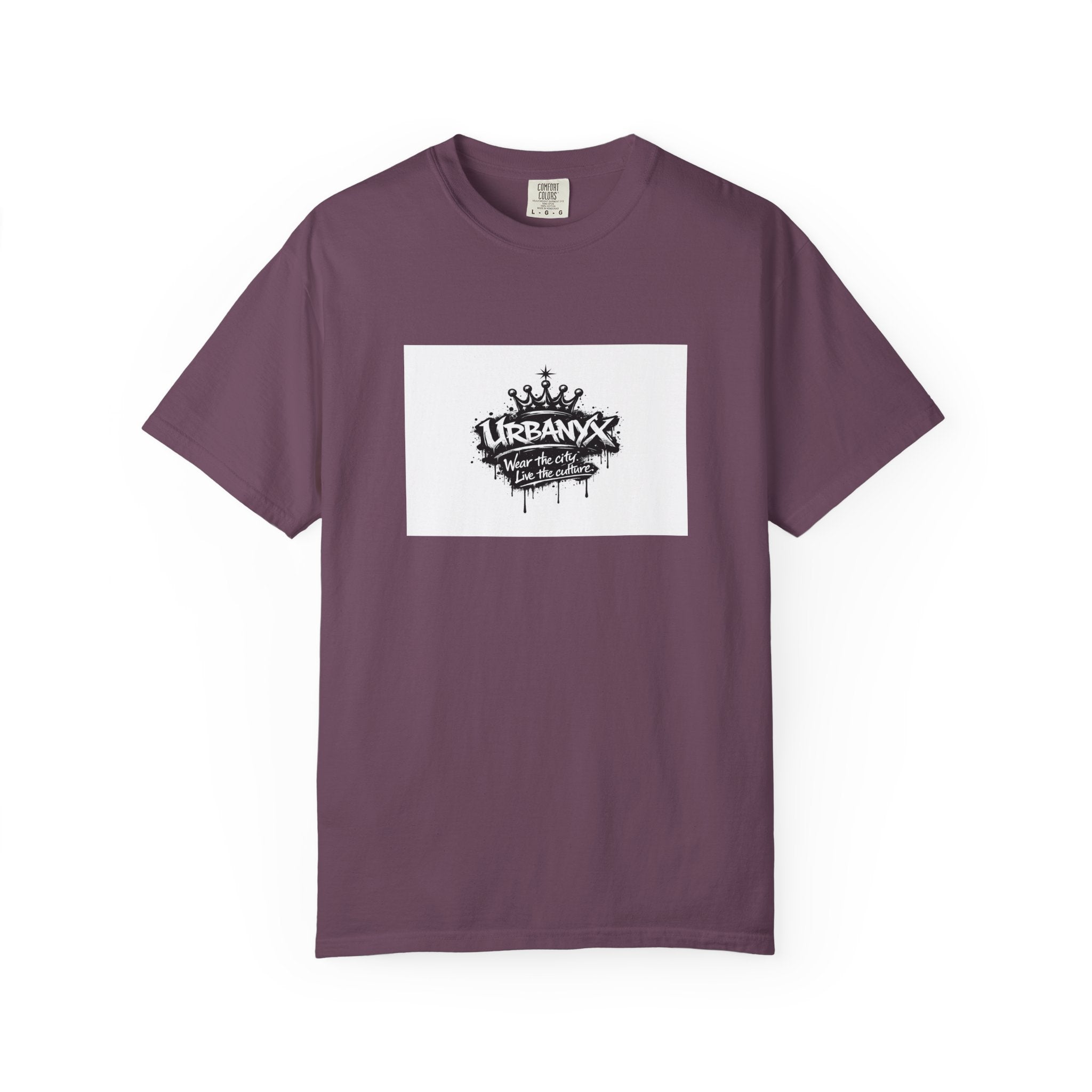 Urban Crown Graphic T-Shirt — "URBANYC" Distressed Logo Tee