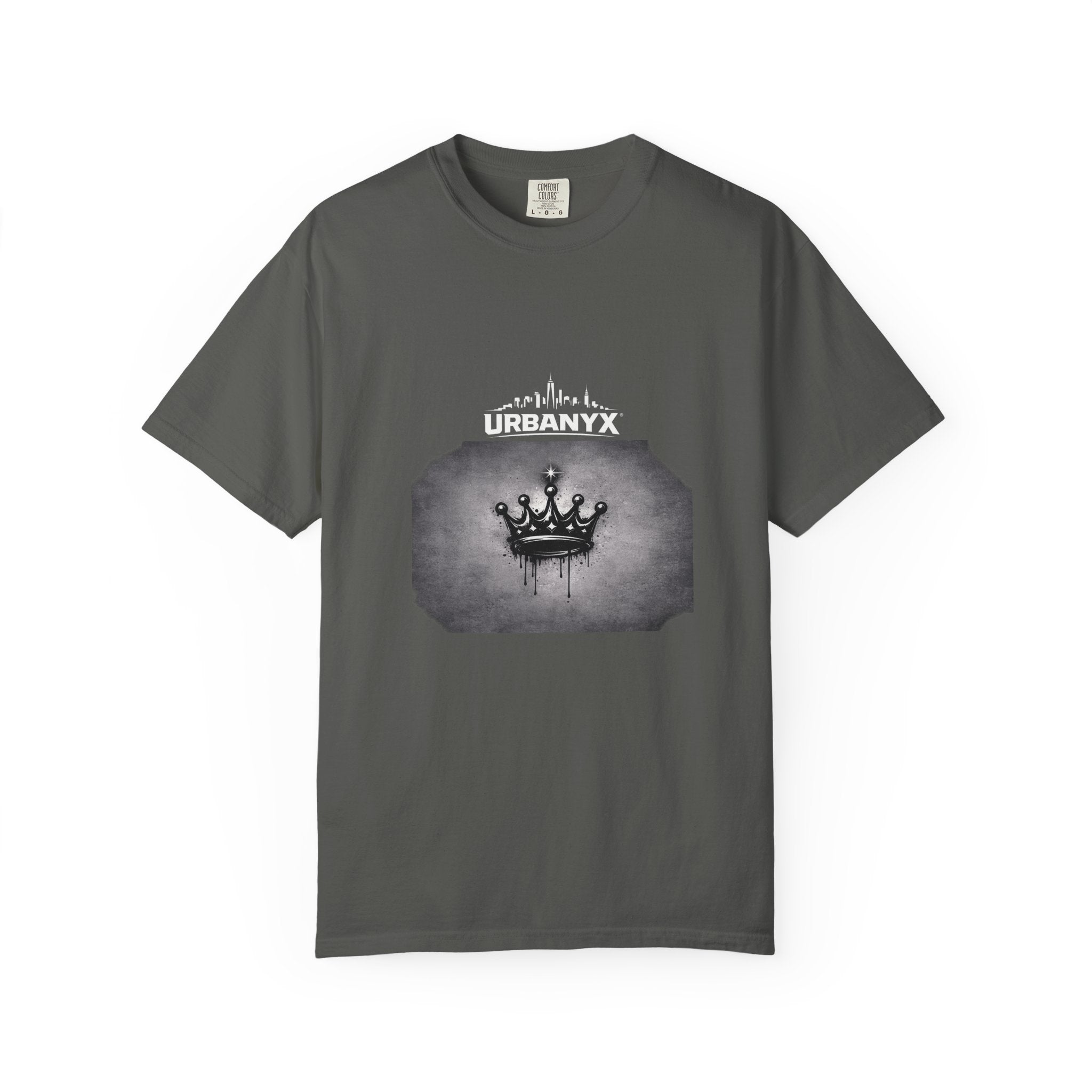 Crown Graffiti T-Shirt — UrbanYX Streetwear Tee