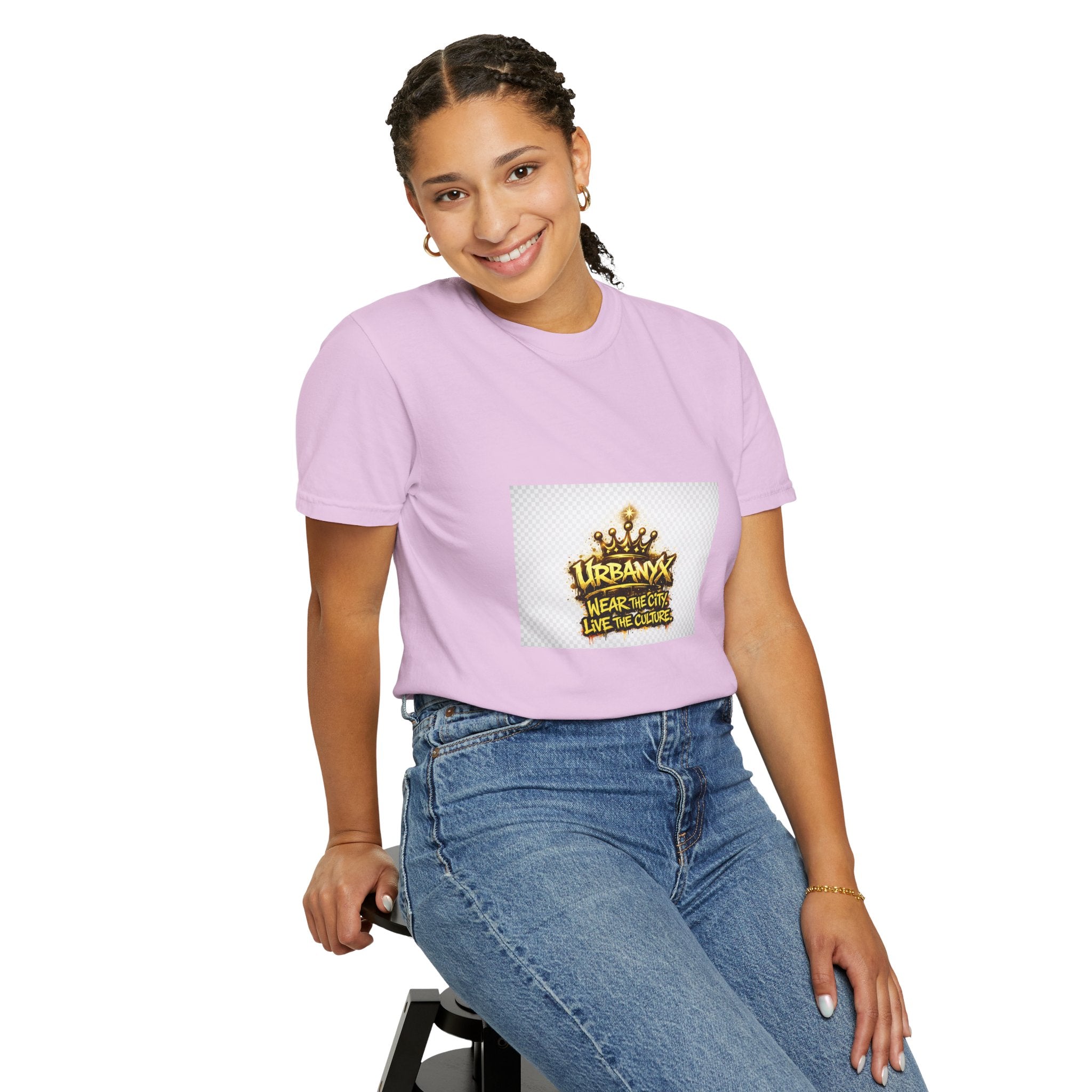 Urbanyx Crown T-Shirt — "Wear the City, Live the Culture" Streetwear Tee