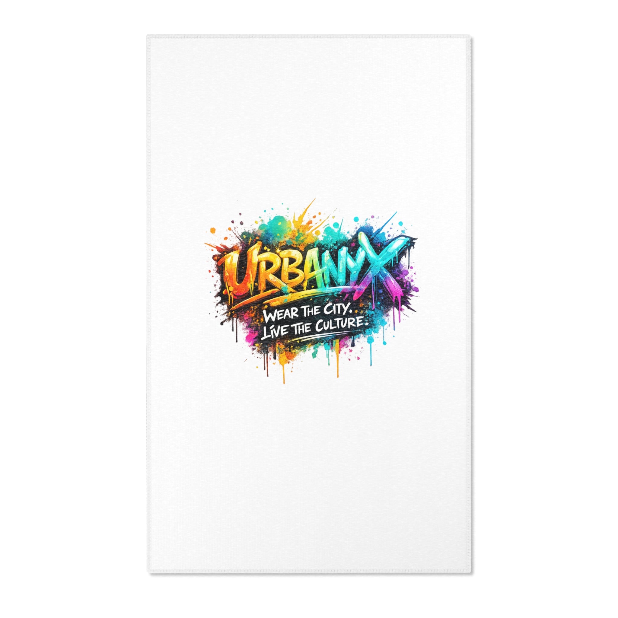 Urbanyx Graffiti Area Rug — "Wear the City, Live the Culture"