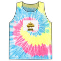 UrbanyXTie-Dye Tank Top — Retro Spiral Pastel Beachwear