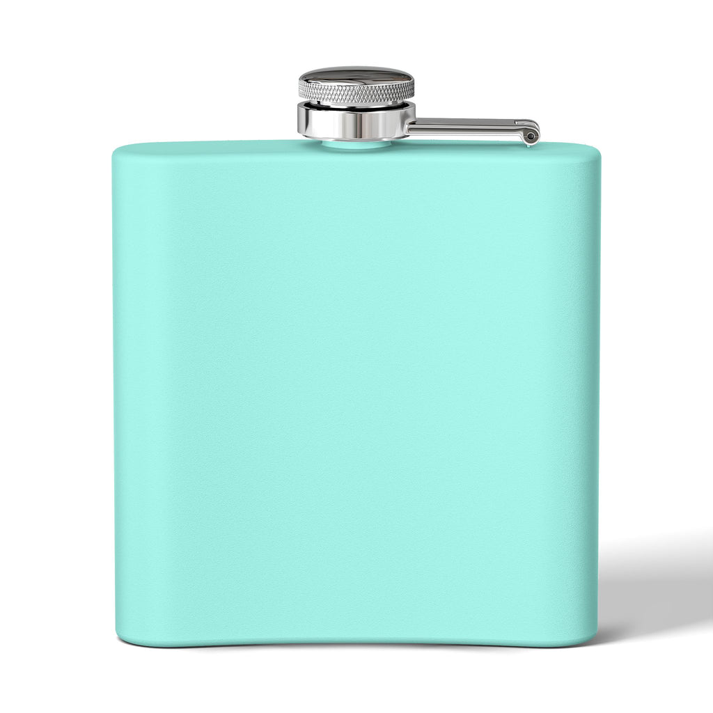 Urbanyx 6oz Stainless Steel Flask — Urban Graffiti "URBANX" Logo (Wear the City, Live the Culture)