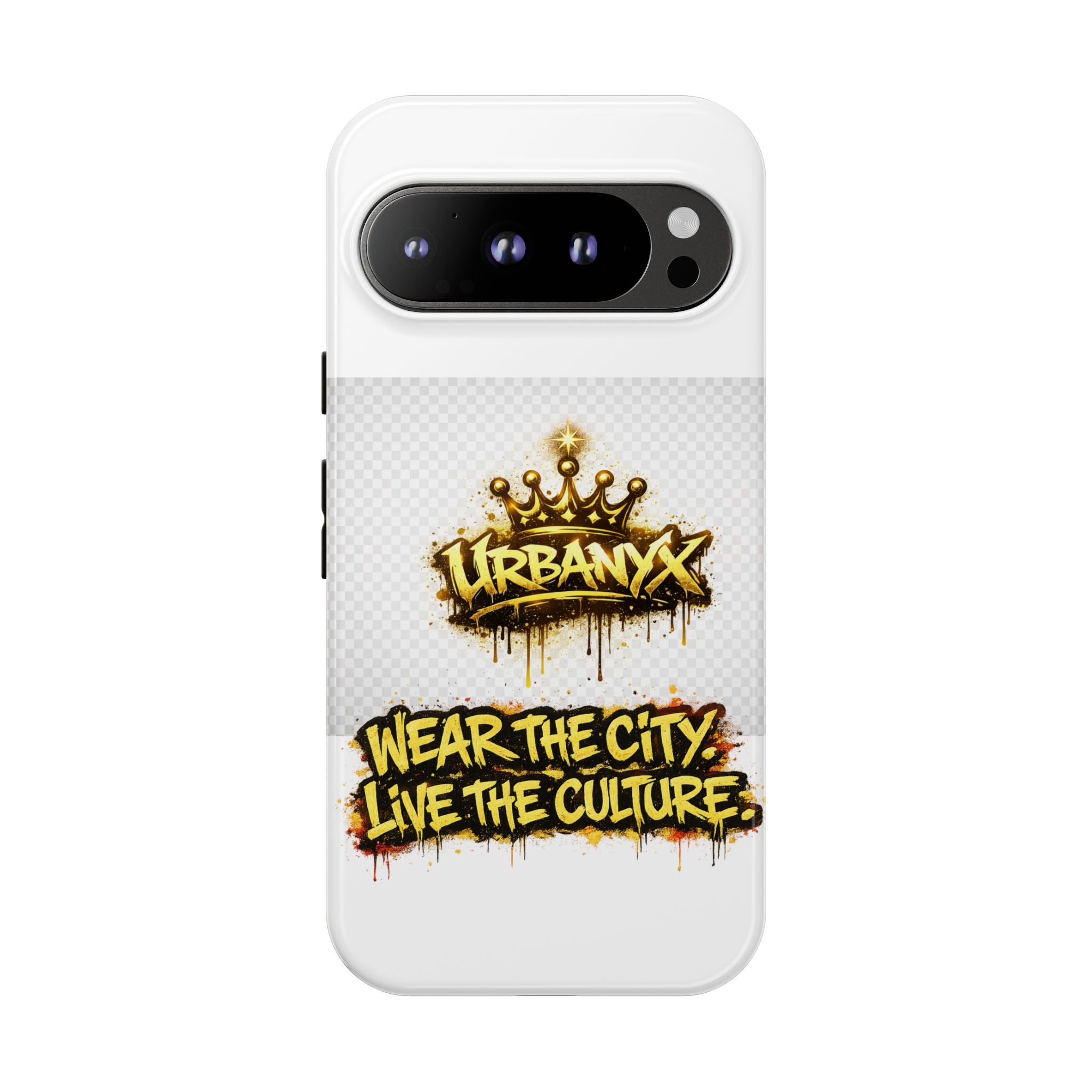Phone Case - UrbanX Graffiti "Wear the City, Live the Culture" Protective Tough Case