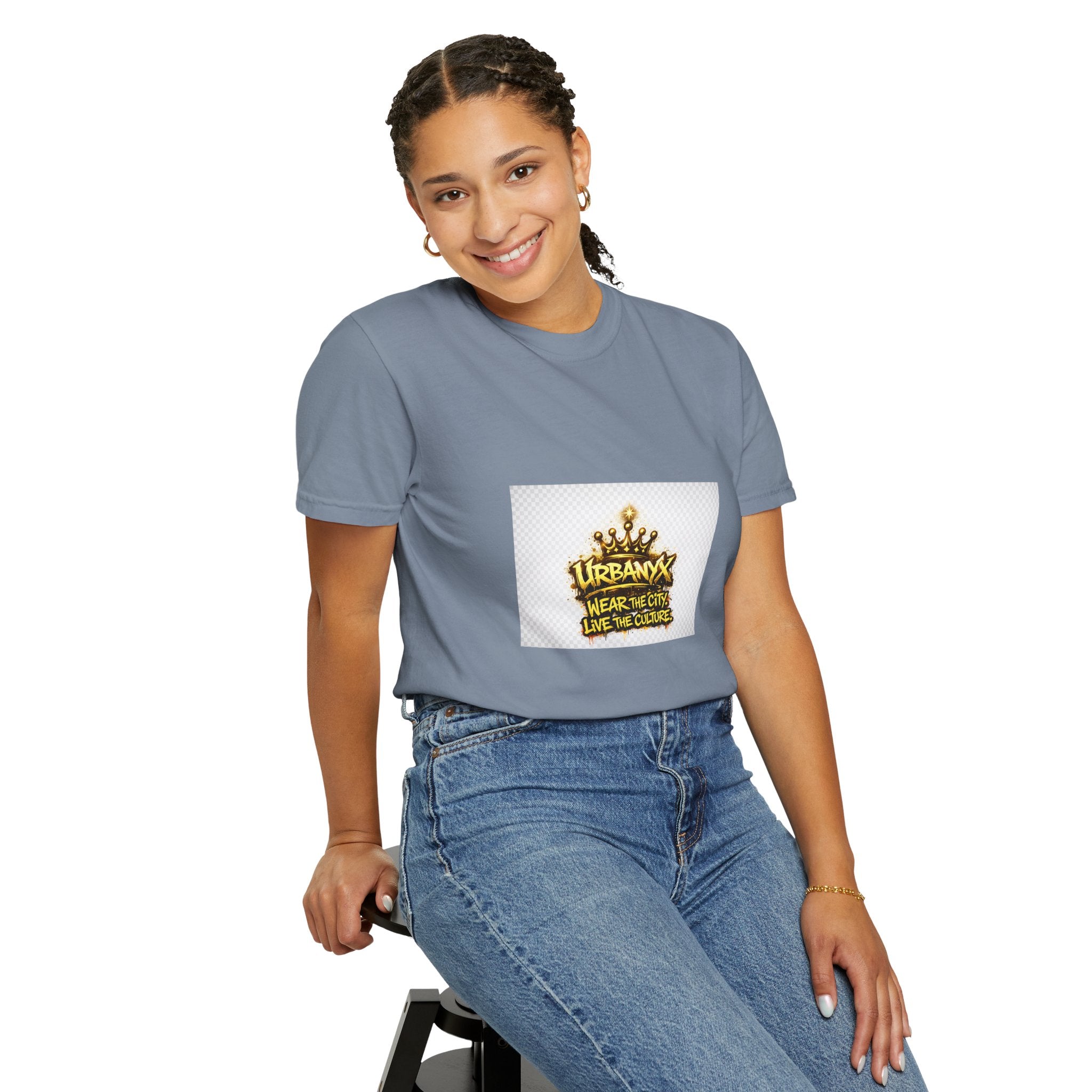 Urbanyx Crown T-Shirt — "Wear the City, Live the Culture" Streetwear Tee