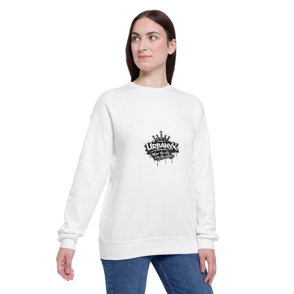 UrbanyX Streetwear Sweatshirt — "Wear the City, Live the Culture" Graphic Crewneck