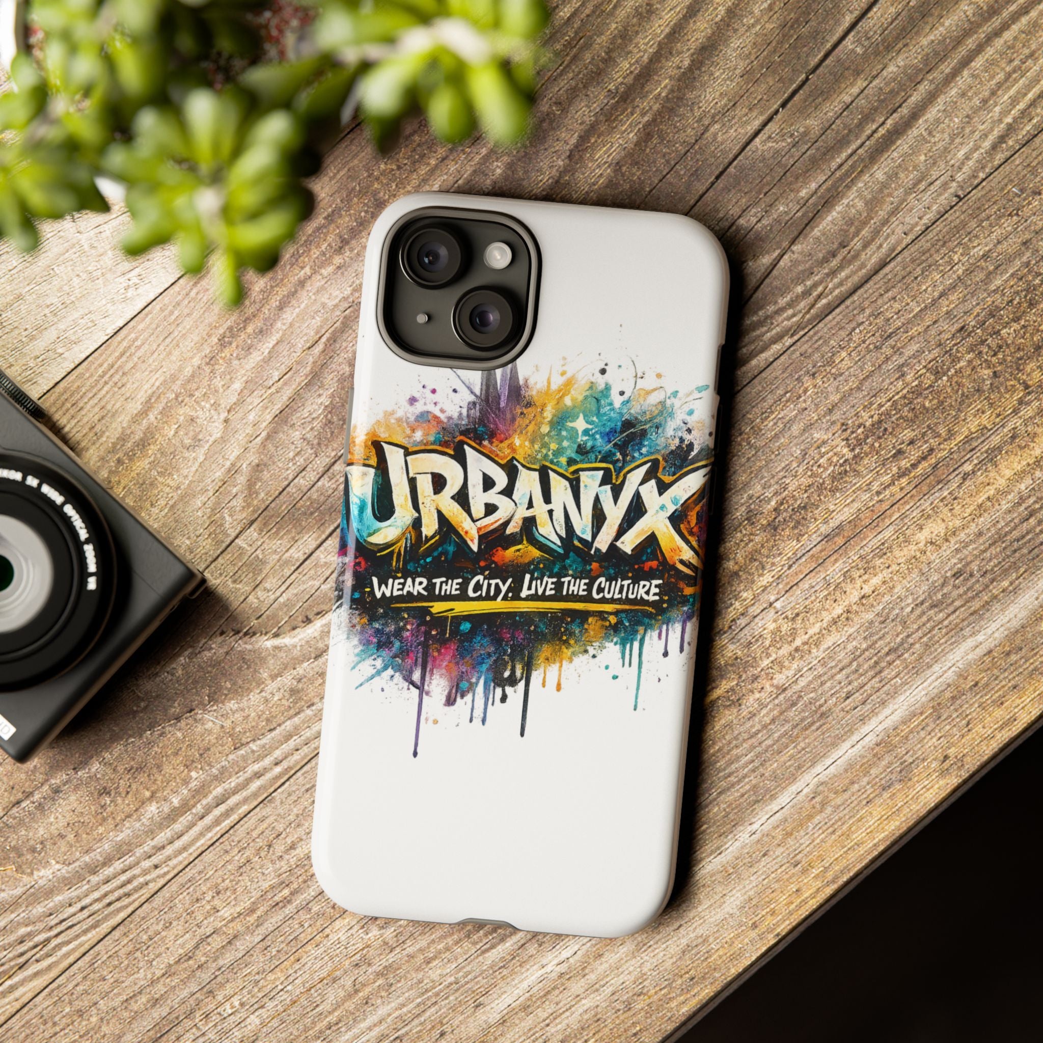Urbanyx Graffiti Tough Phone Case — 'Wear the City, Live the Culture'