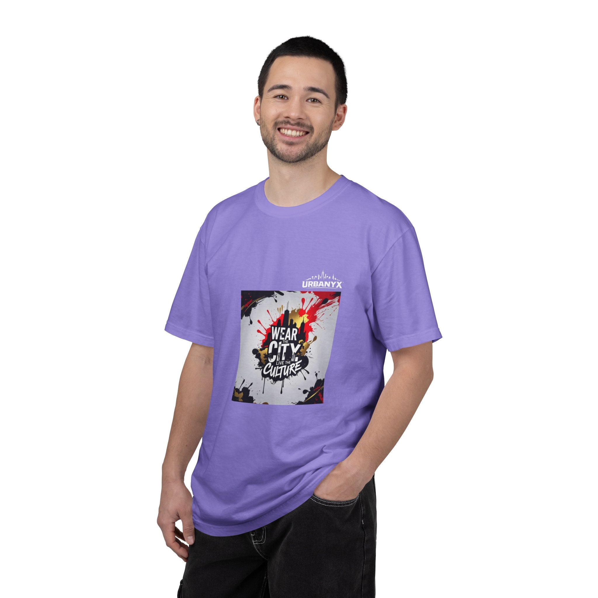 UrbanyX City Culture Splash T-Shirt — "Wear City Culture" Graphic Tee