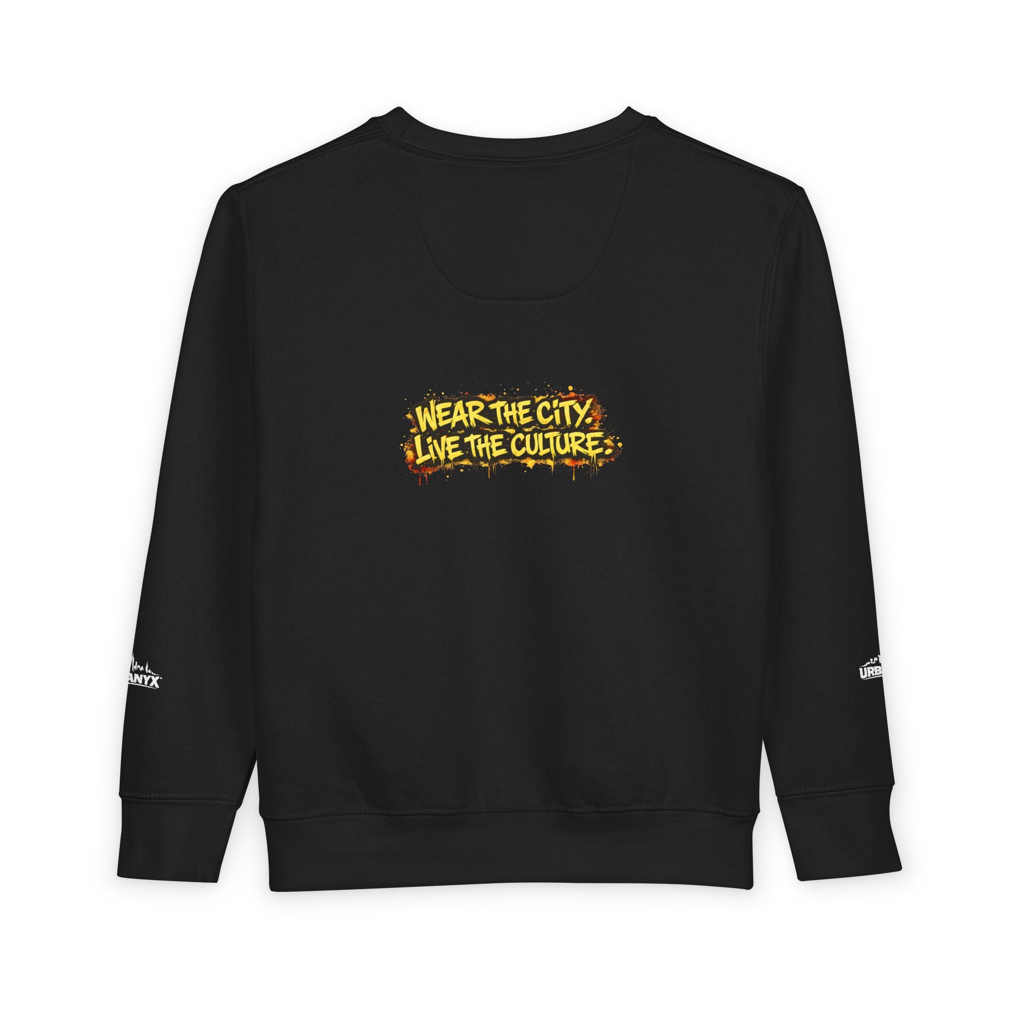 Urbanyx Toddler Sweatshirt — 'Wear the City, Live the Culture' Urban Kids Crewneck