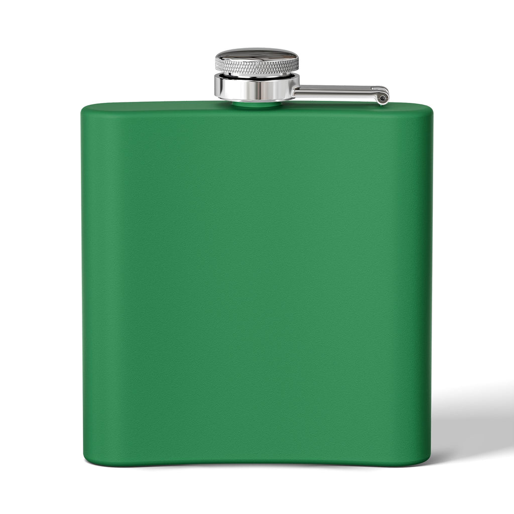 Urbanyx 6oz Stainless Steel Flask — Urban Graffiti "URBANX" Logo (Wear the City, Live the Culture)