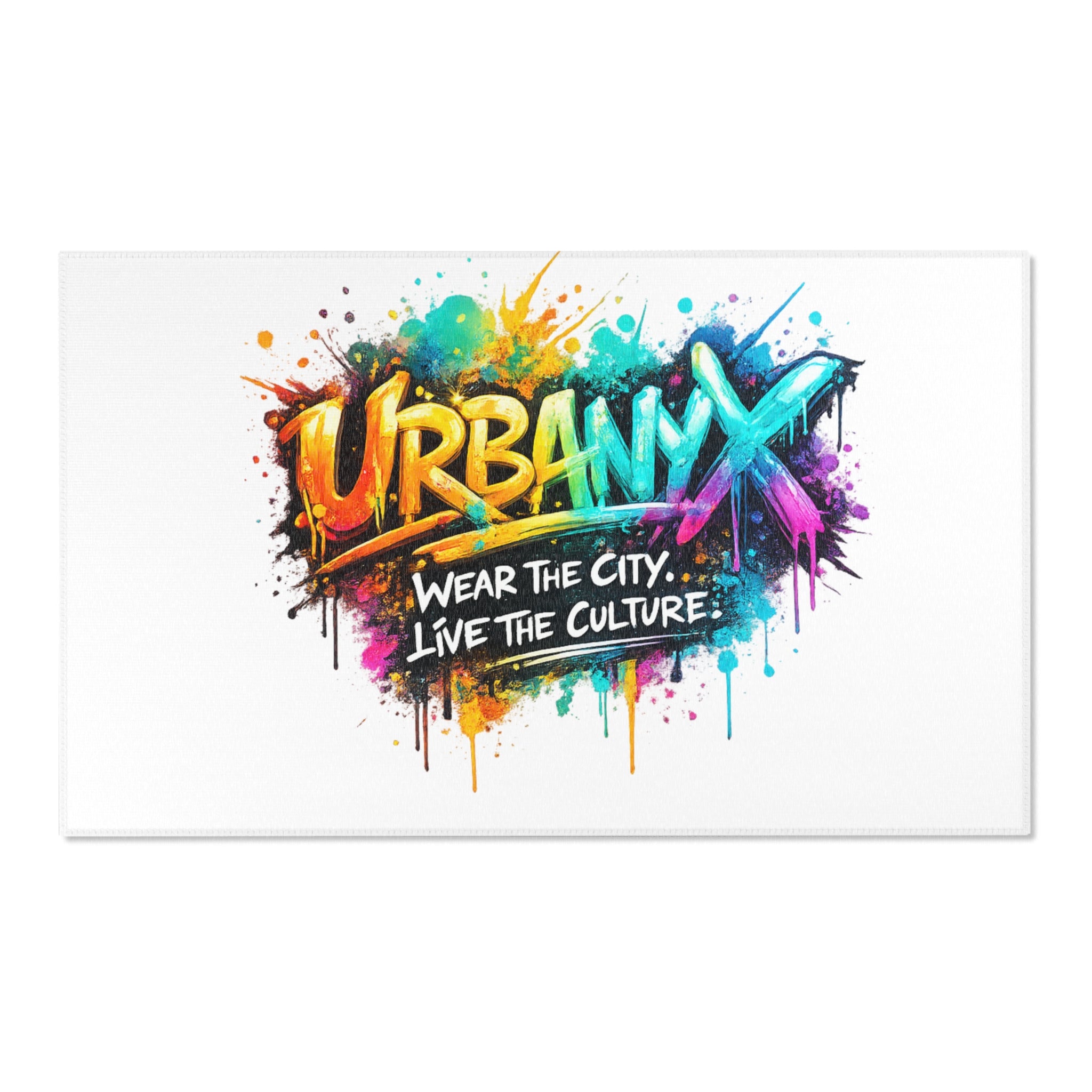 Urbanyx Graffiti Area Rug — "Wear the City, Live the Culture"
