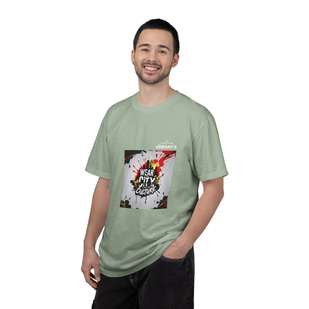 UrbanyX City Culture Splash T-Shirt — "Wear City Culture" Graphic Tee