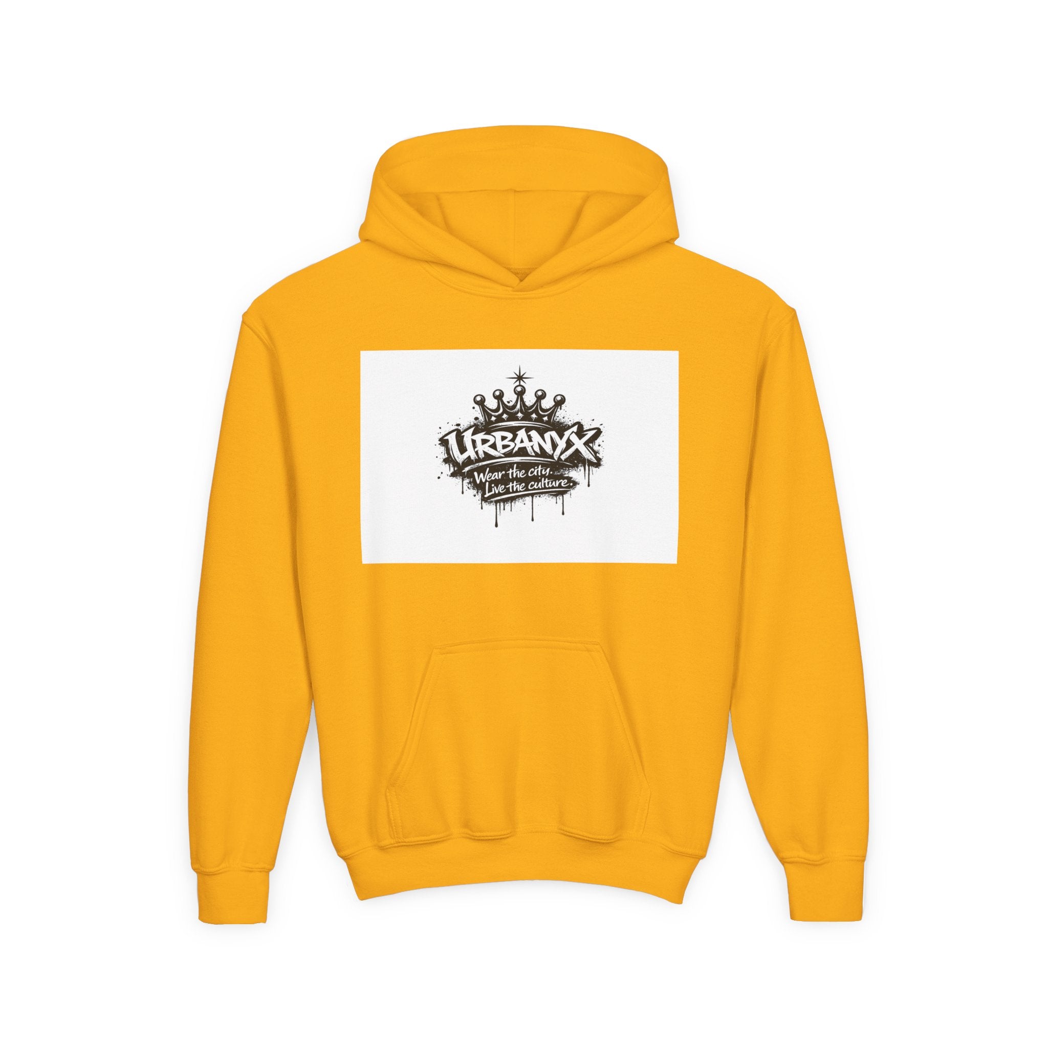 Urbanyx Youth Hoodie with Urban Graffiti 'UrbanX' Logo