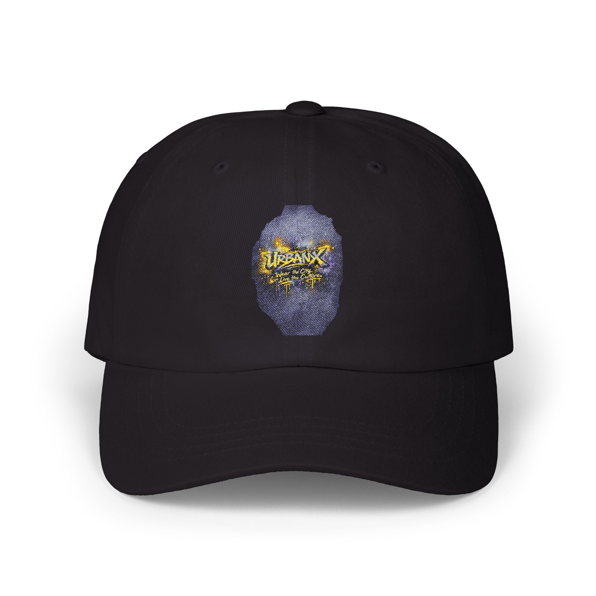 Urbanyx — Purple Glitter Jar Design "Thanks A Bunch" Embroidered Hat