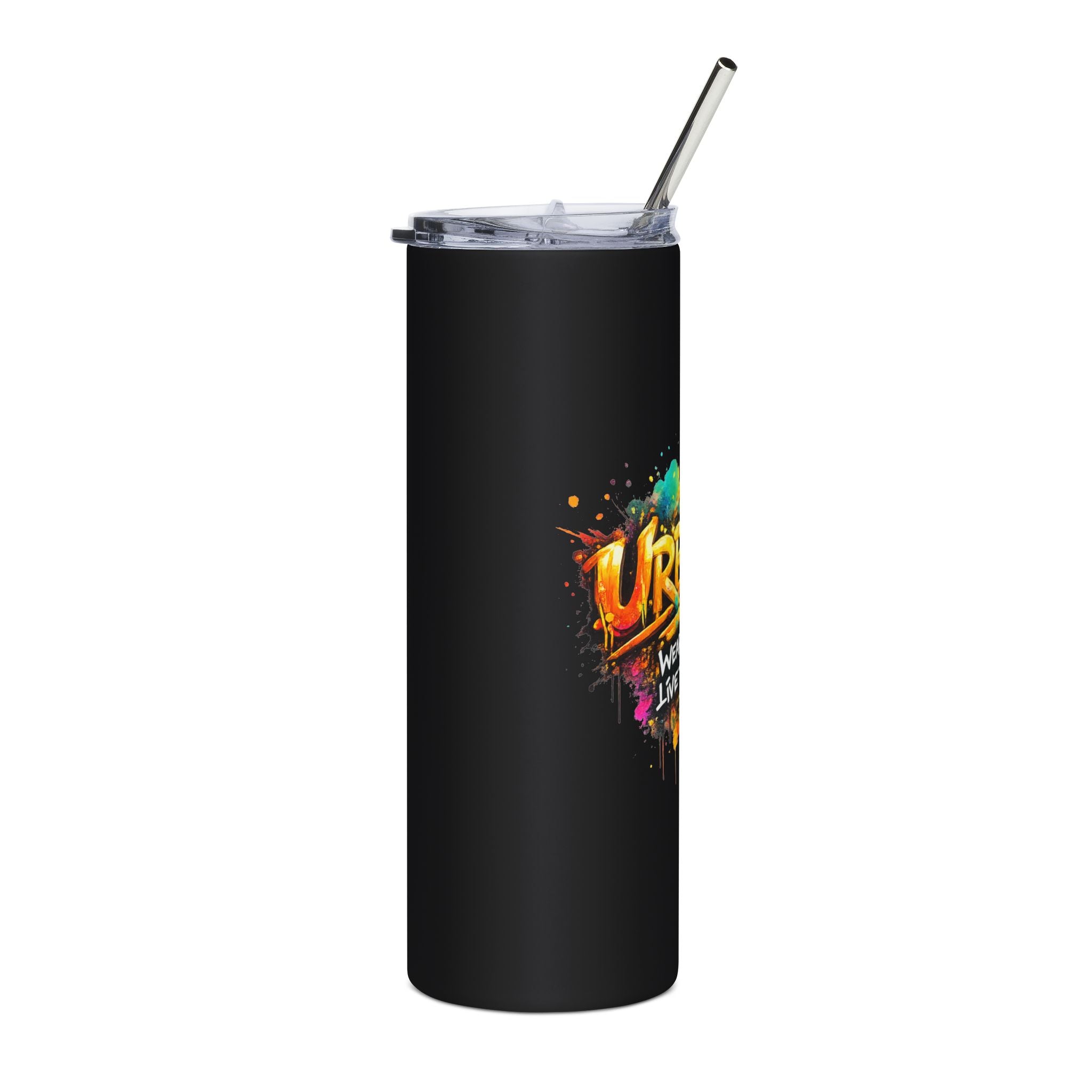 Urbanyx Graffiti 20oz Stainless Tumbler — "Wear the City, Live the Culture"
