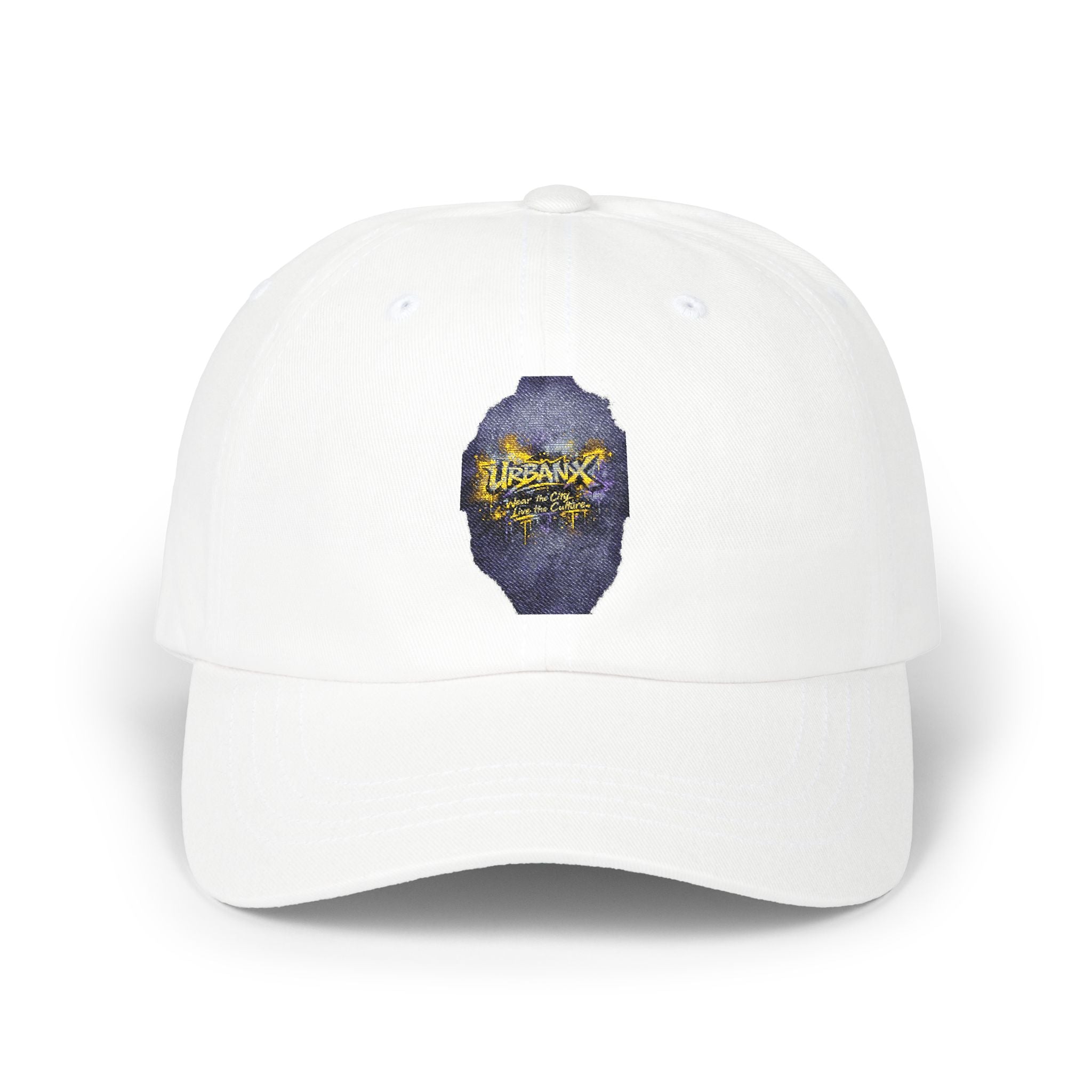 Urbanyx — Purple Glitter Jar Design "Thanks A Bunch" Embroidered Hat