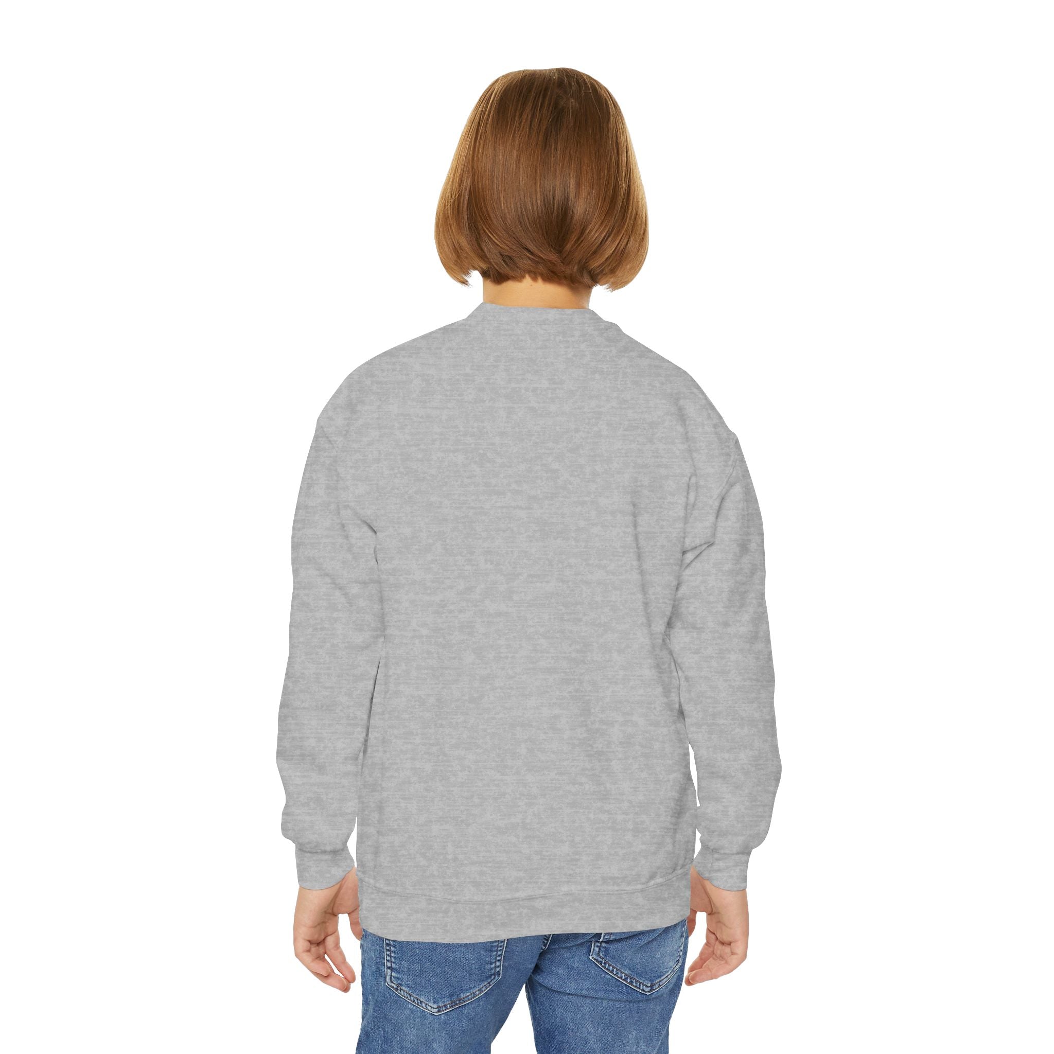 Urbanyx Youth Crewneck Sweatshirt — 'Urban Vibes' Colorful Graffiti Logo