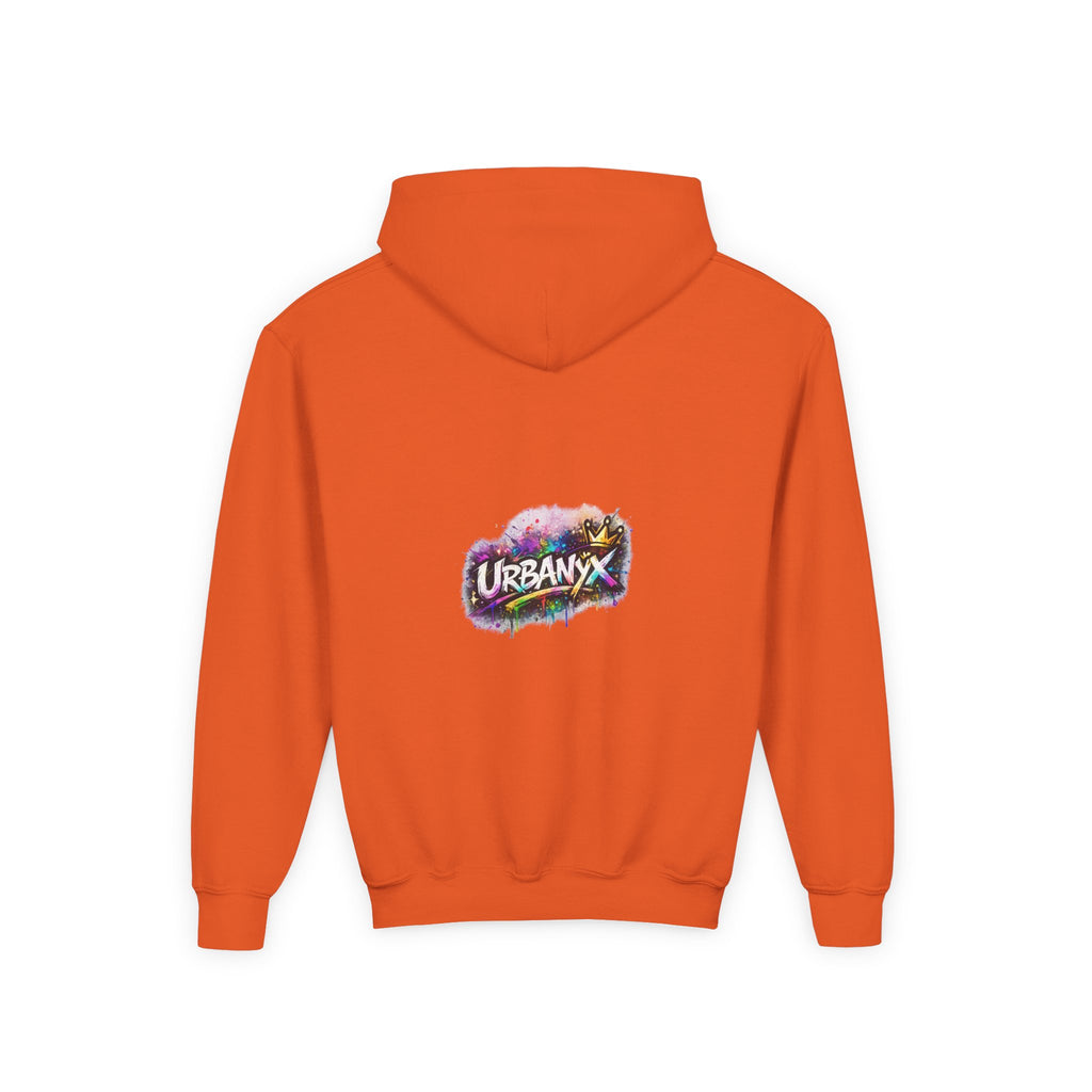 Urbanyx Youth Hoodie with Urban Graffiti 'UrbanX' Logo