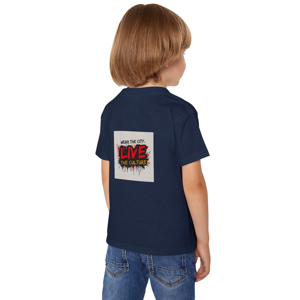Urbanyx Toddler T-Shirt — 'Wear the City. Live the Culture' Urban Skyline Tee