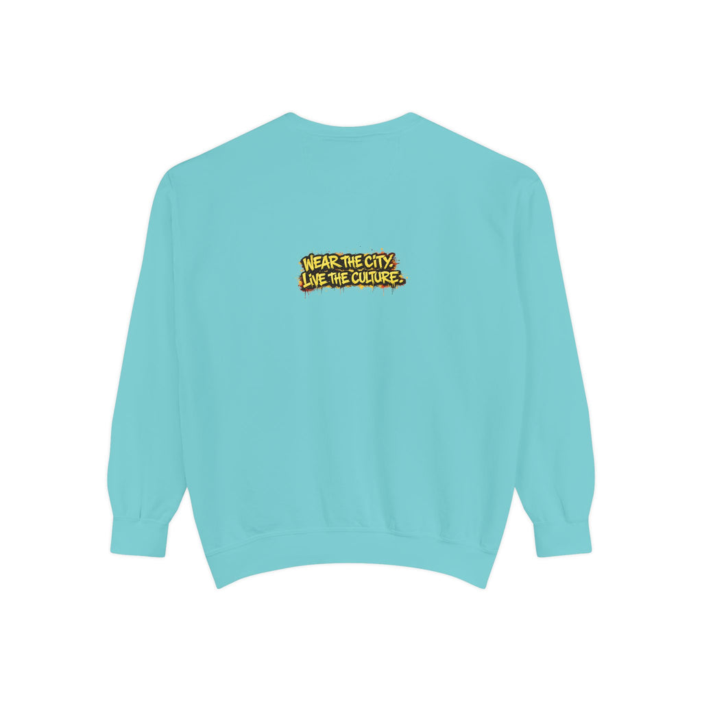 Urbanyx City Crewneck Sweatshirt — "Wear The City, Like The Culture" Graphic
