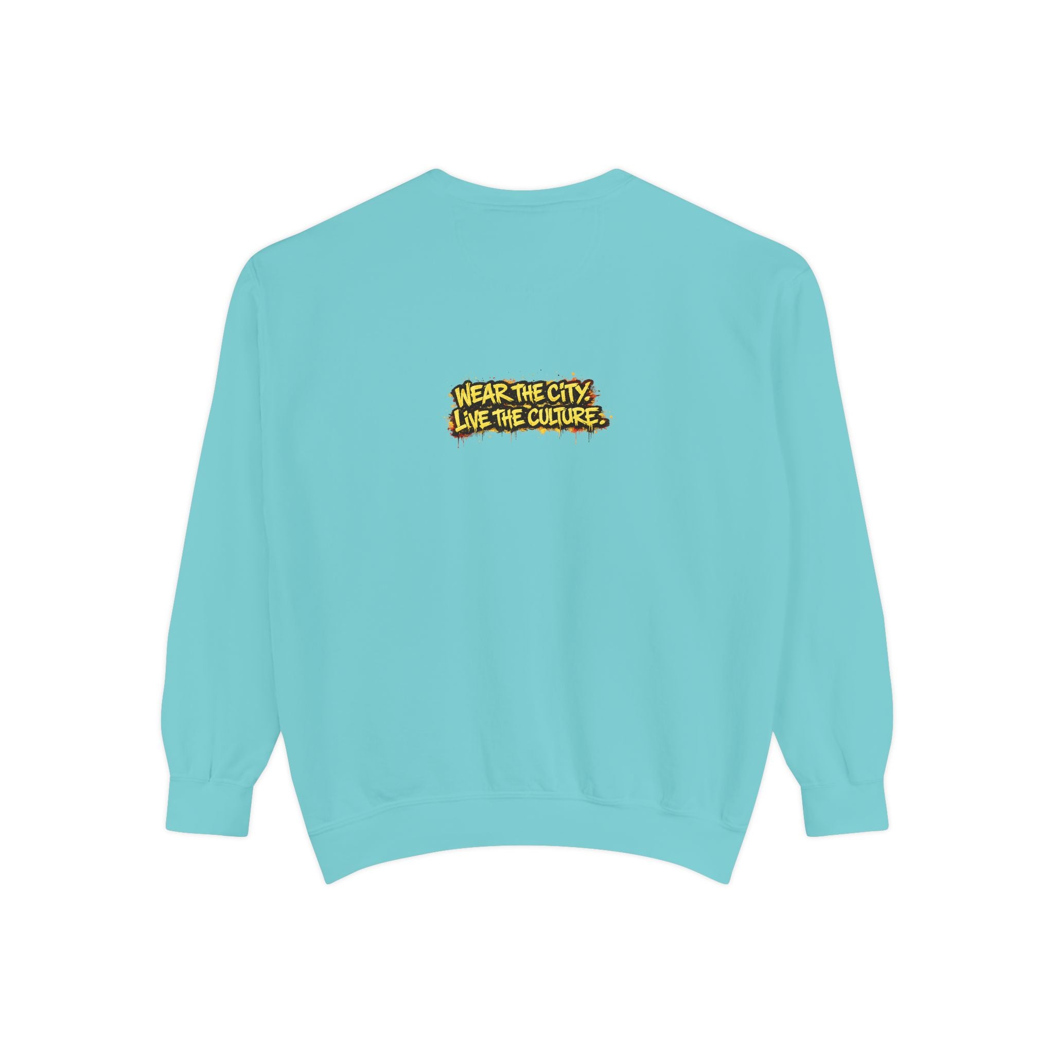 Urbanyx City Crewneck Sweatshirt — "Wear The City, Like The Culture" Graphic
