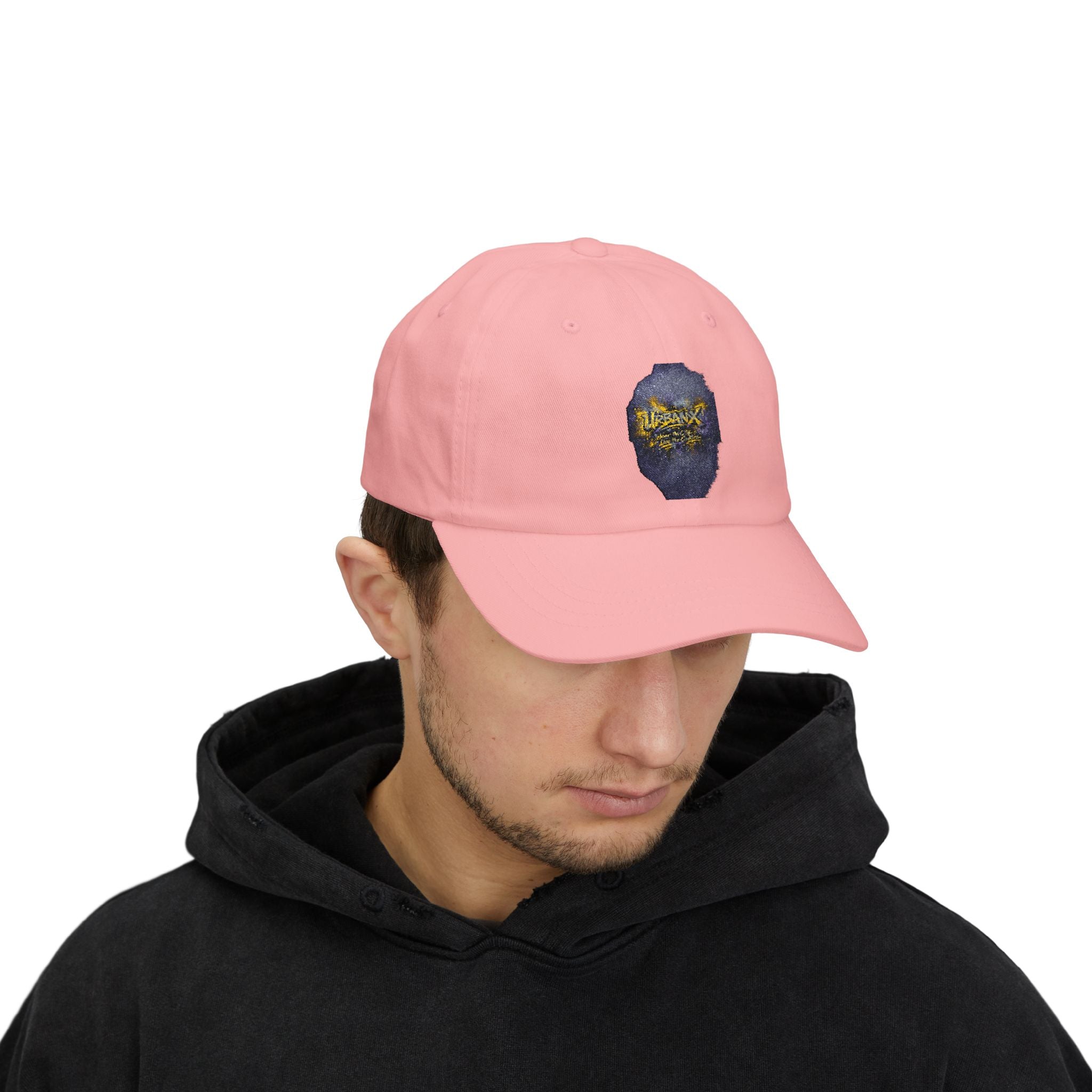 Urbanyx — Purple Glitter Jar Design "Thanks A Bunch" Embroidered Hat