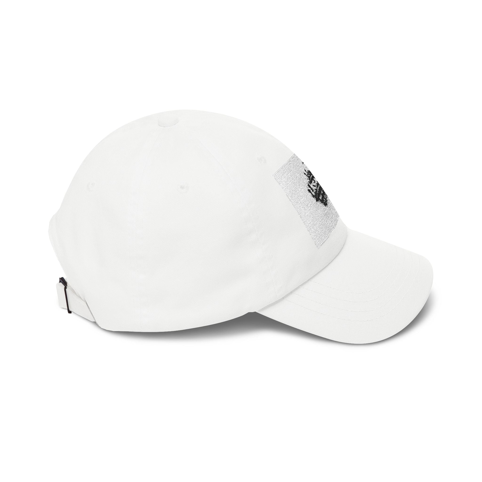 Urbanyx Crown Dad Cap – White Classic Baseball Hat