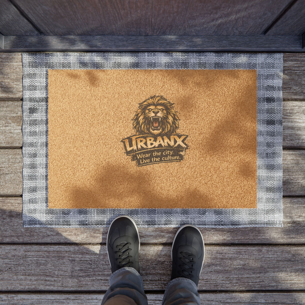 Urbanyx Doormat — UrbanX Lion Logo Coir Welcome Mat
