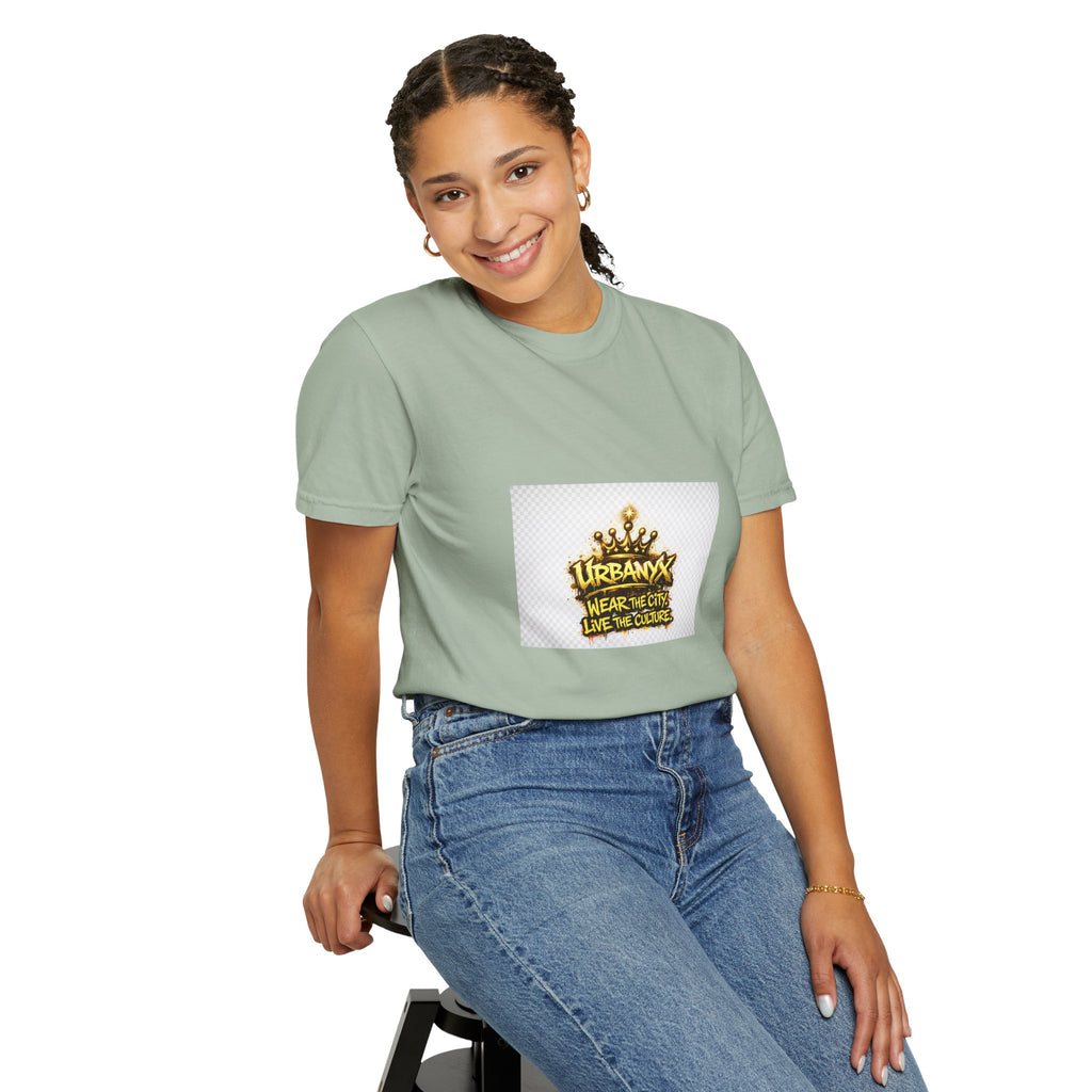 Urbanyx Crown T-Shirt — "Wear the City, Live the Culture" Streetwear Tee
