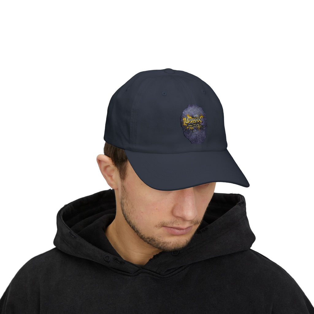 Urbanyx — Purple Glitter Jar Design "Thanks A Bunch" Embroidered Hat